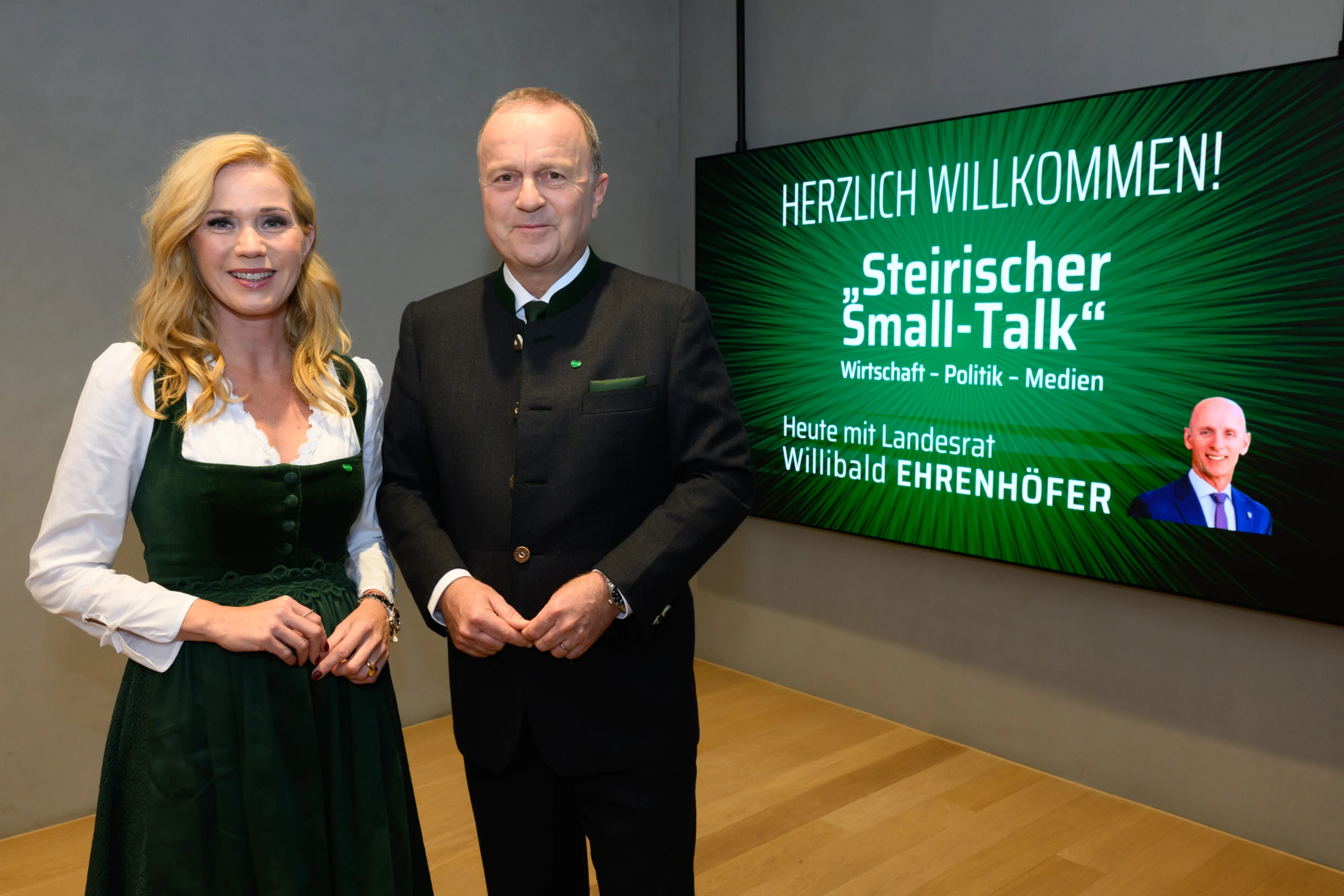 „Steirischer Small-Talk“ mit Willibald Ehrenhöfer