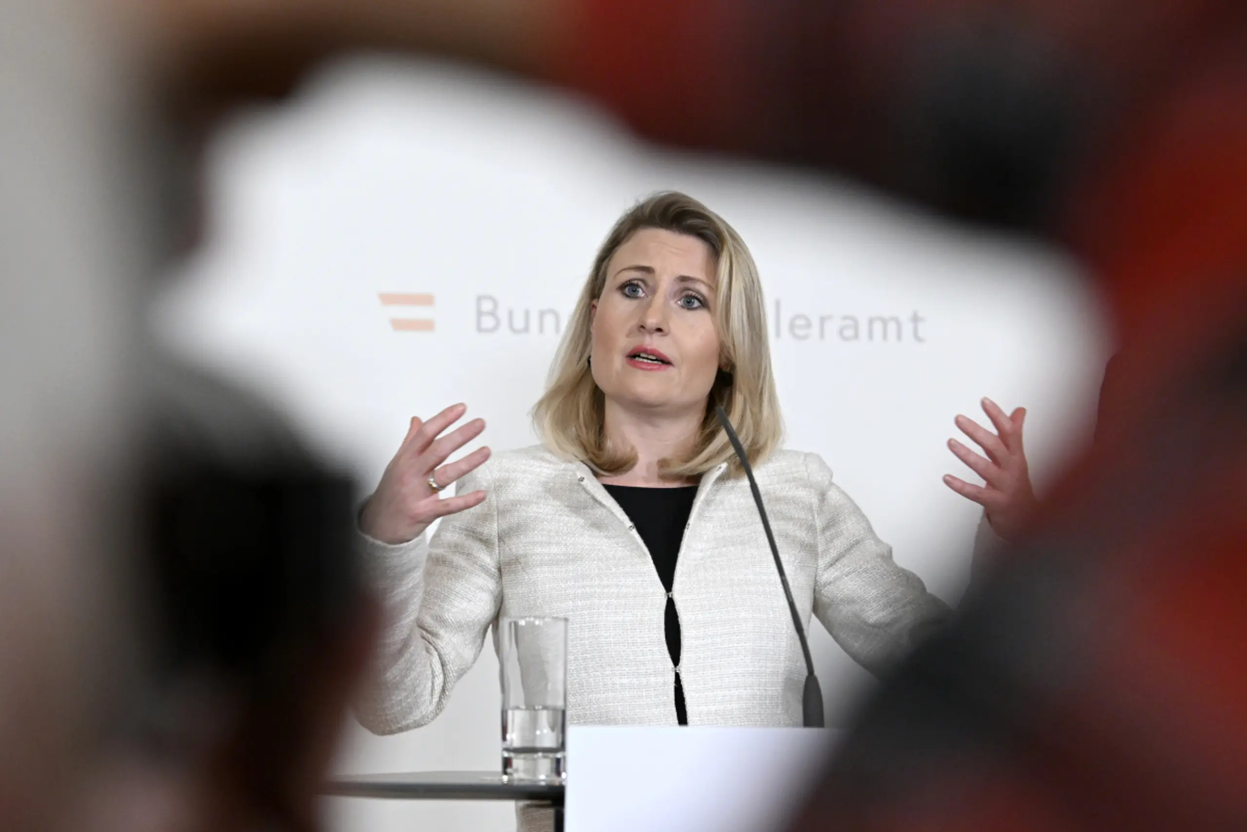 Ex-Integrationsministerin Raab in neuer Rolle (Archivbild)