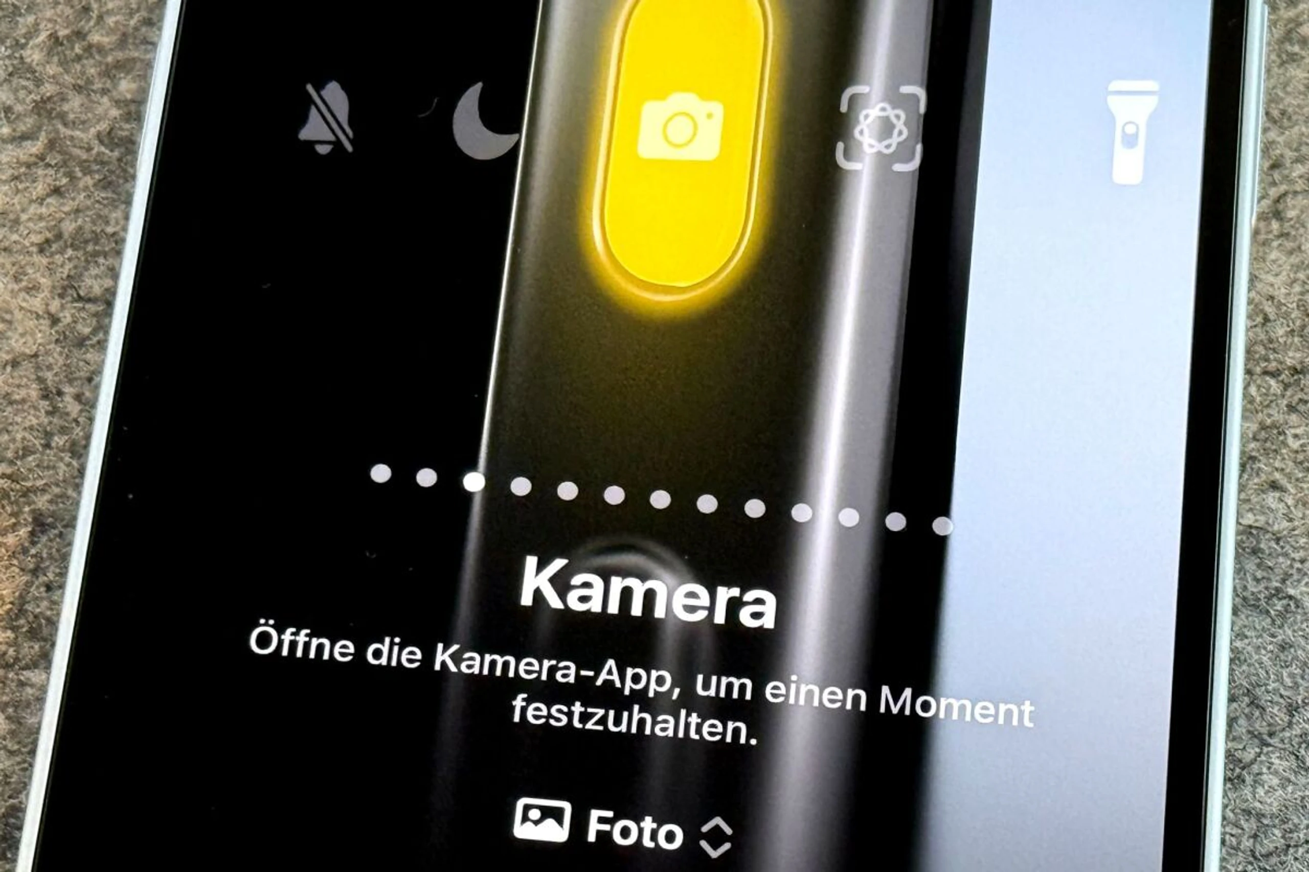 Ab dem iPhone 15 Pro ermöglicht die Aktionstaste schnellen Kamerastart