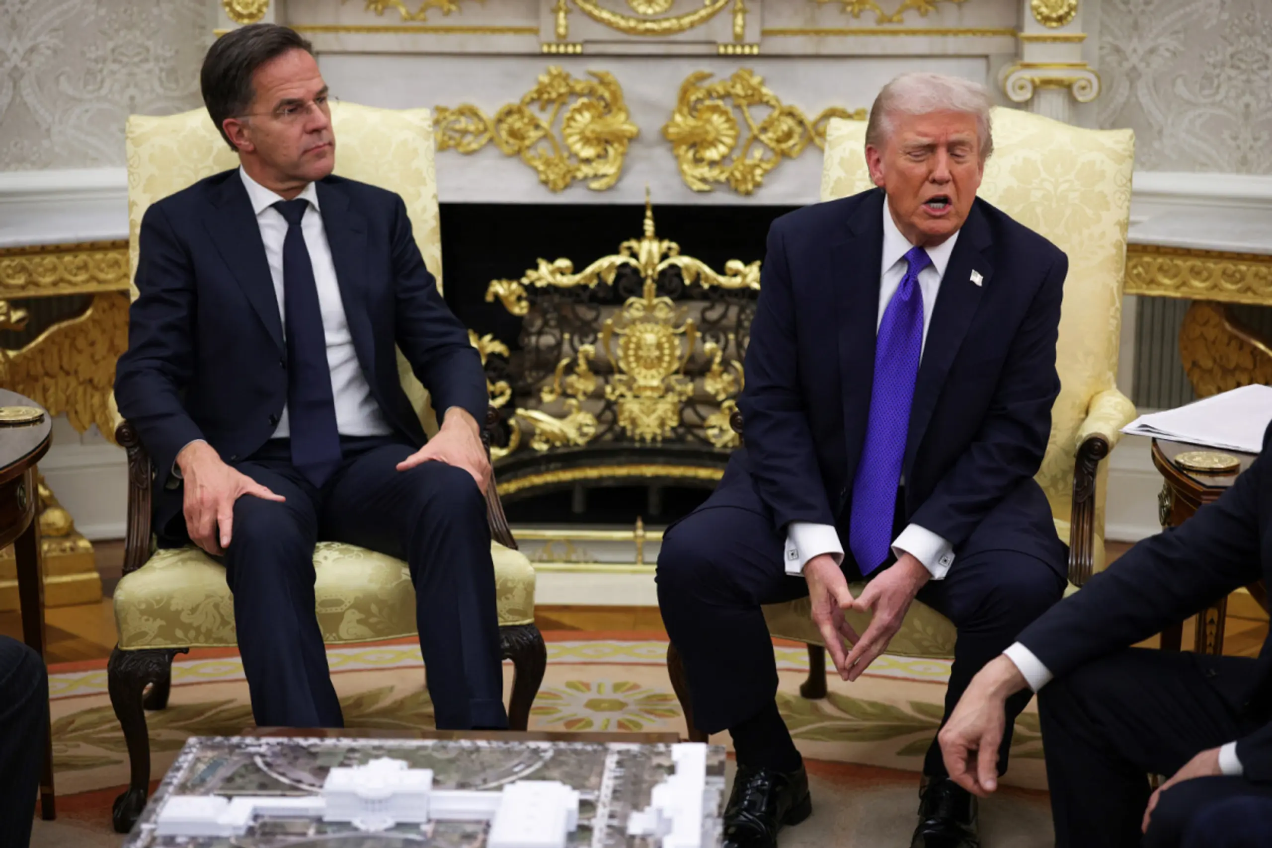 US.Präsident Trump traf NATO-Generalsekreär Rutte im Weißen Haus