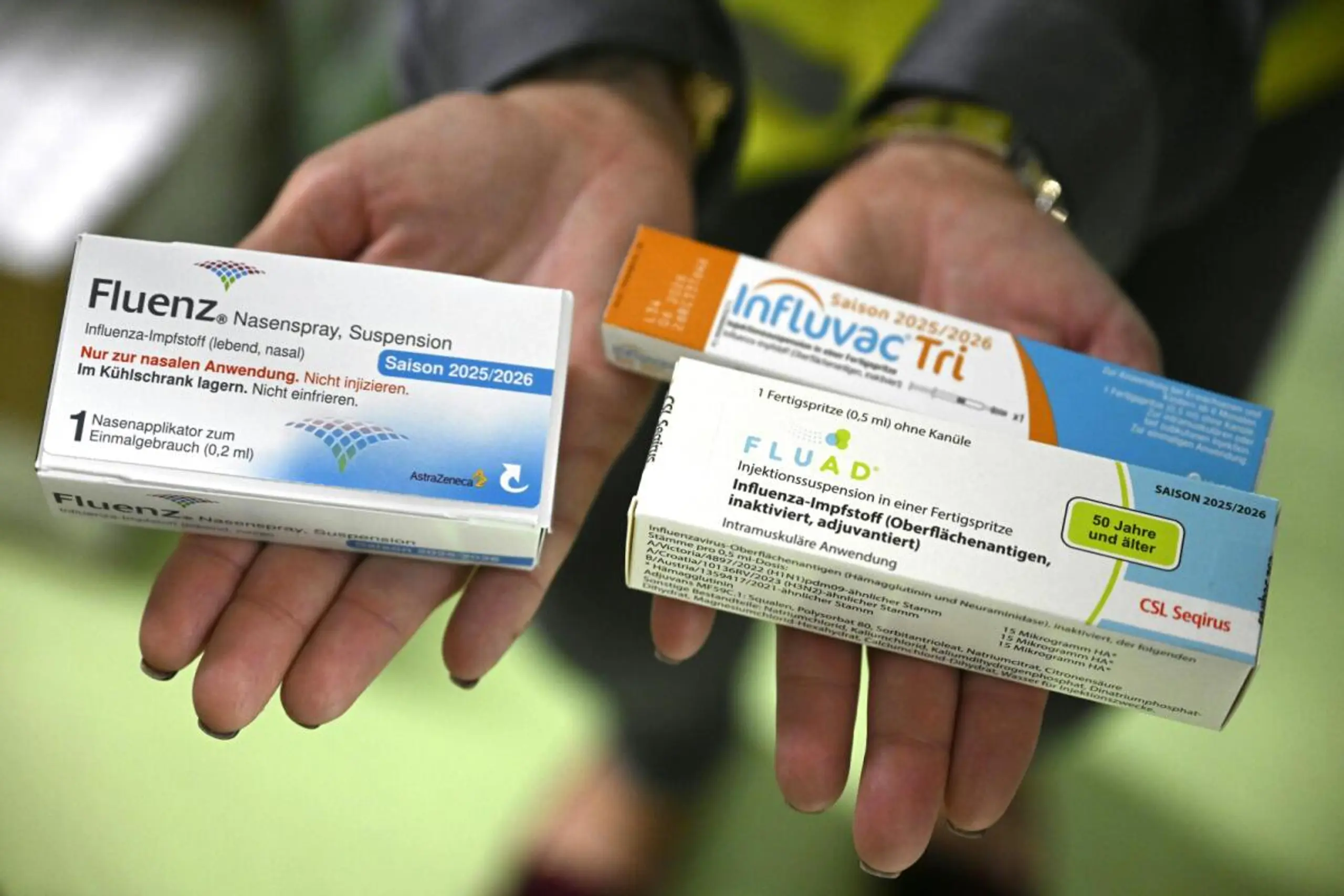 Verschiedene Influenza-Vakzine direkt beim Arzt erhältlich