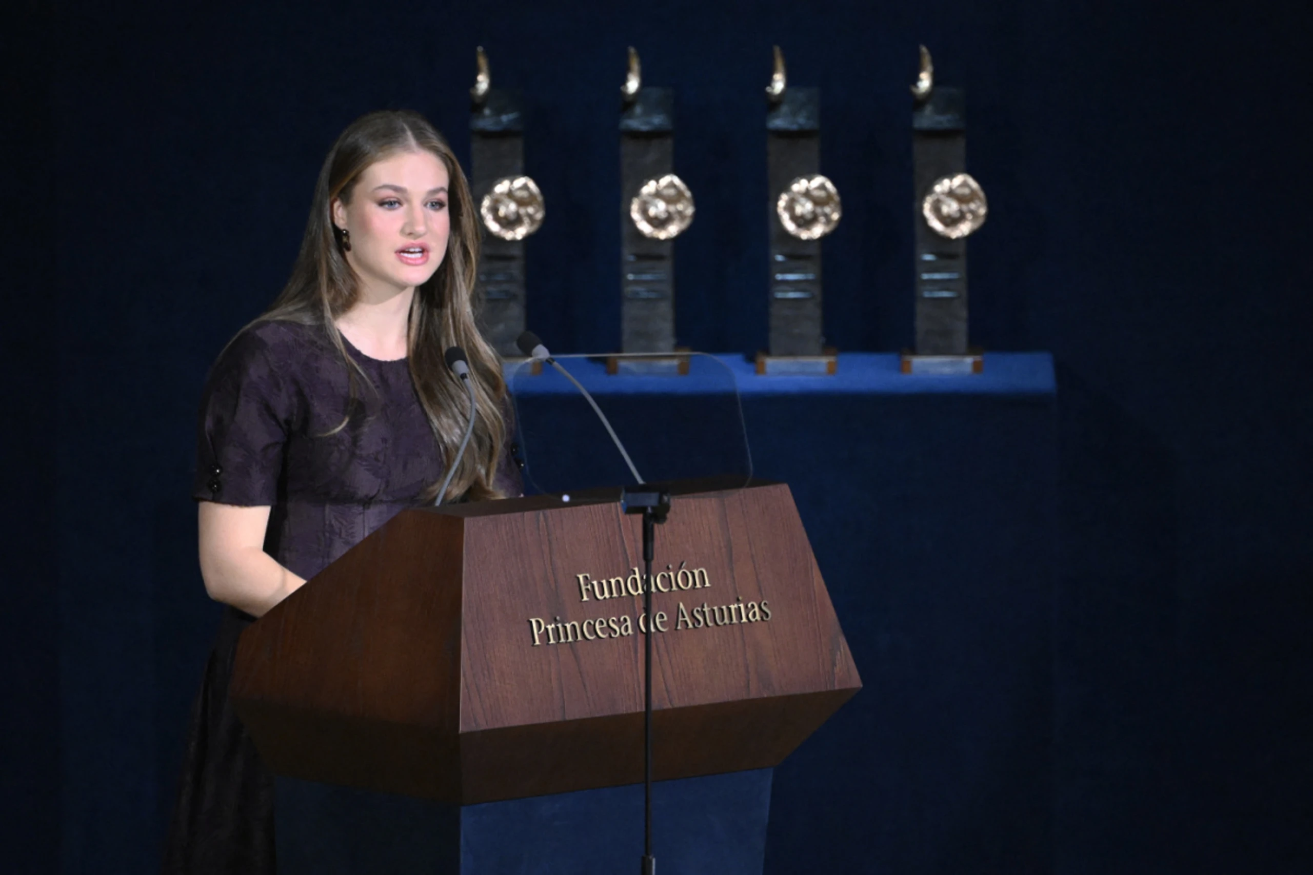 Kronprinzessin Leonor bei Festakt für "spanische Nobelpreise"
