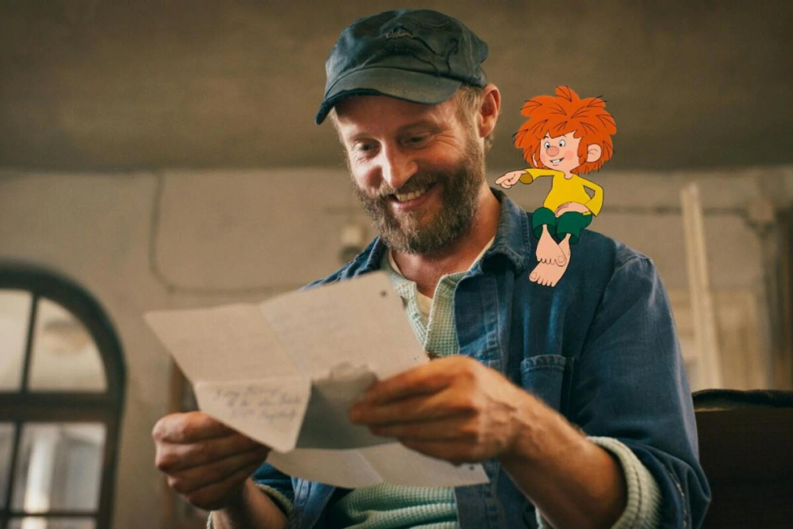 Florian Eder und Pumuckl schultern das Leben gemeinsam - noch