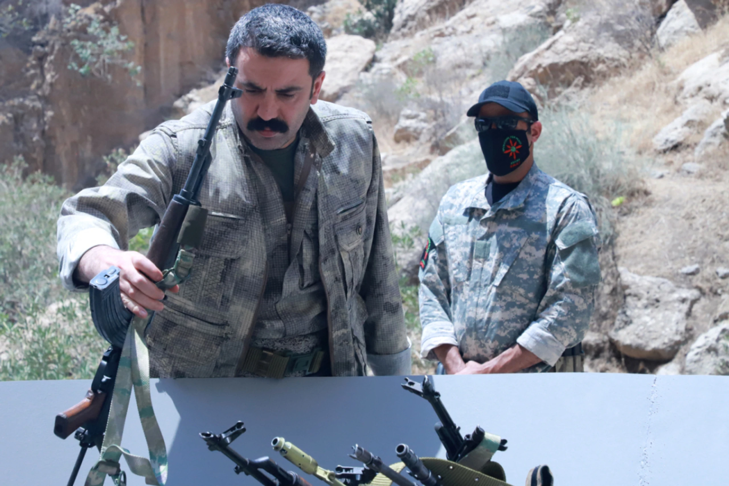 Kämpfer der PKK werden in den Irak abgezogen