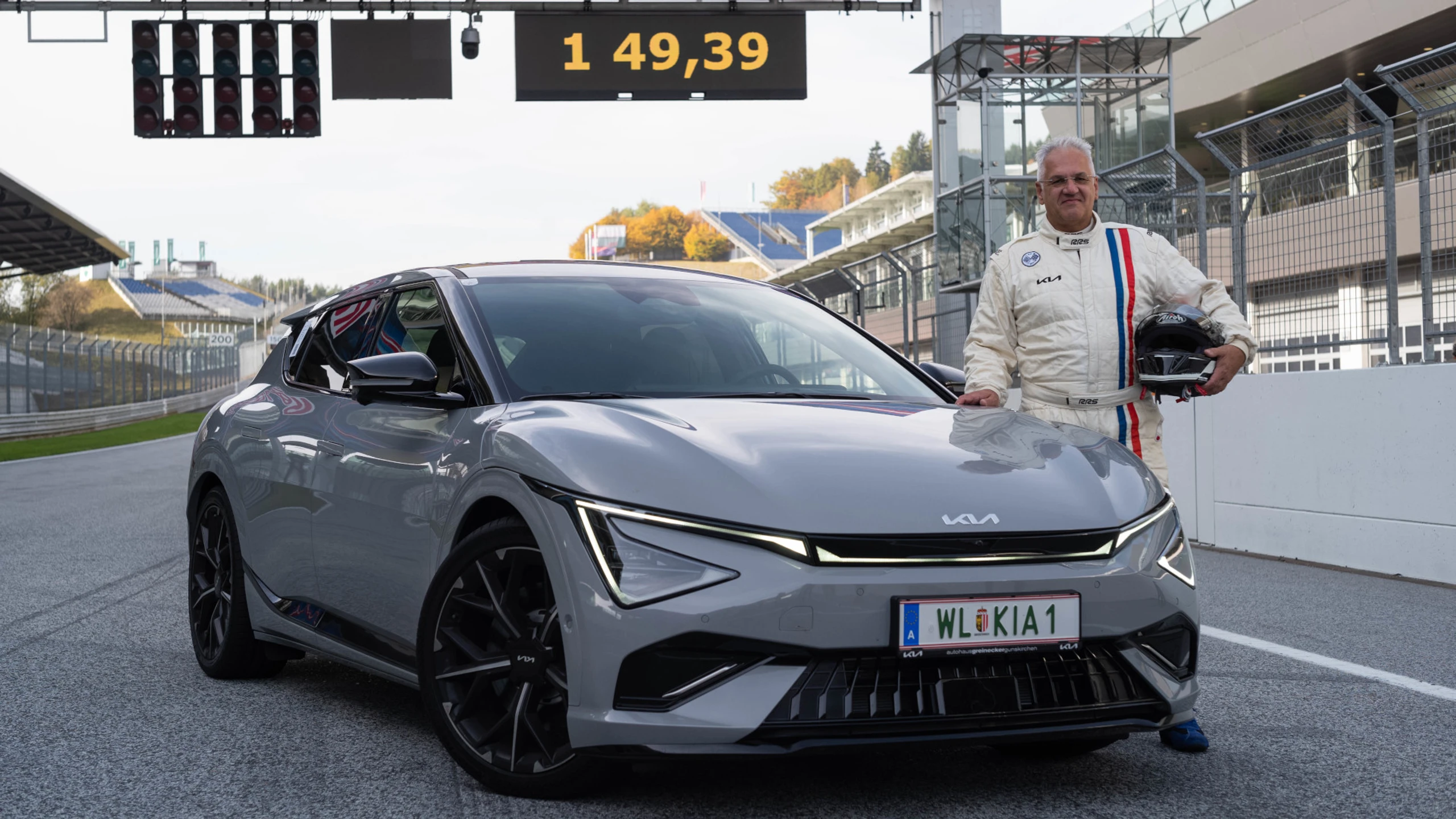 Kia EV6 GT stellt Elektroauto-Rundenrekord am Red Bull Ring auf