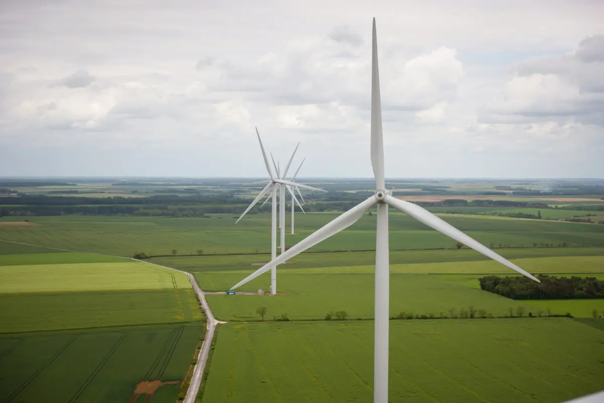 © APA/APA/AFP/GUILLAUME SOUVANT Windturbinen-Hersteller erhöht Prognose für Gewinnmarge