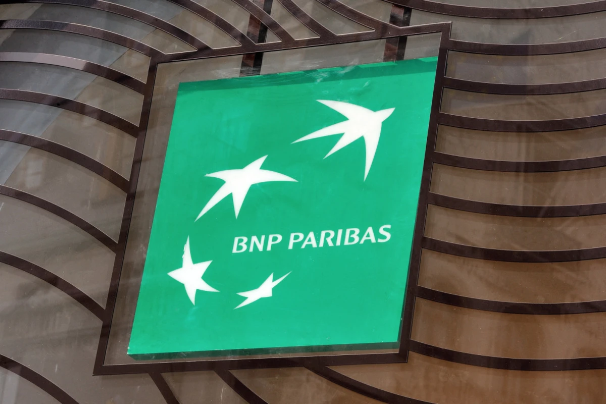 Logo der französischen Großbank BNP Paribas
