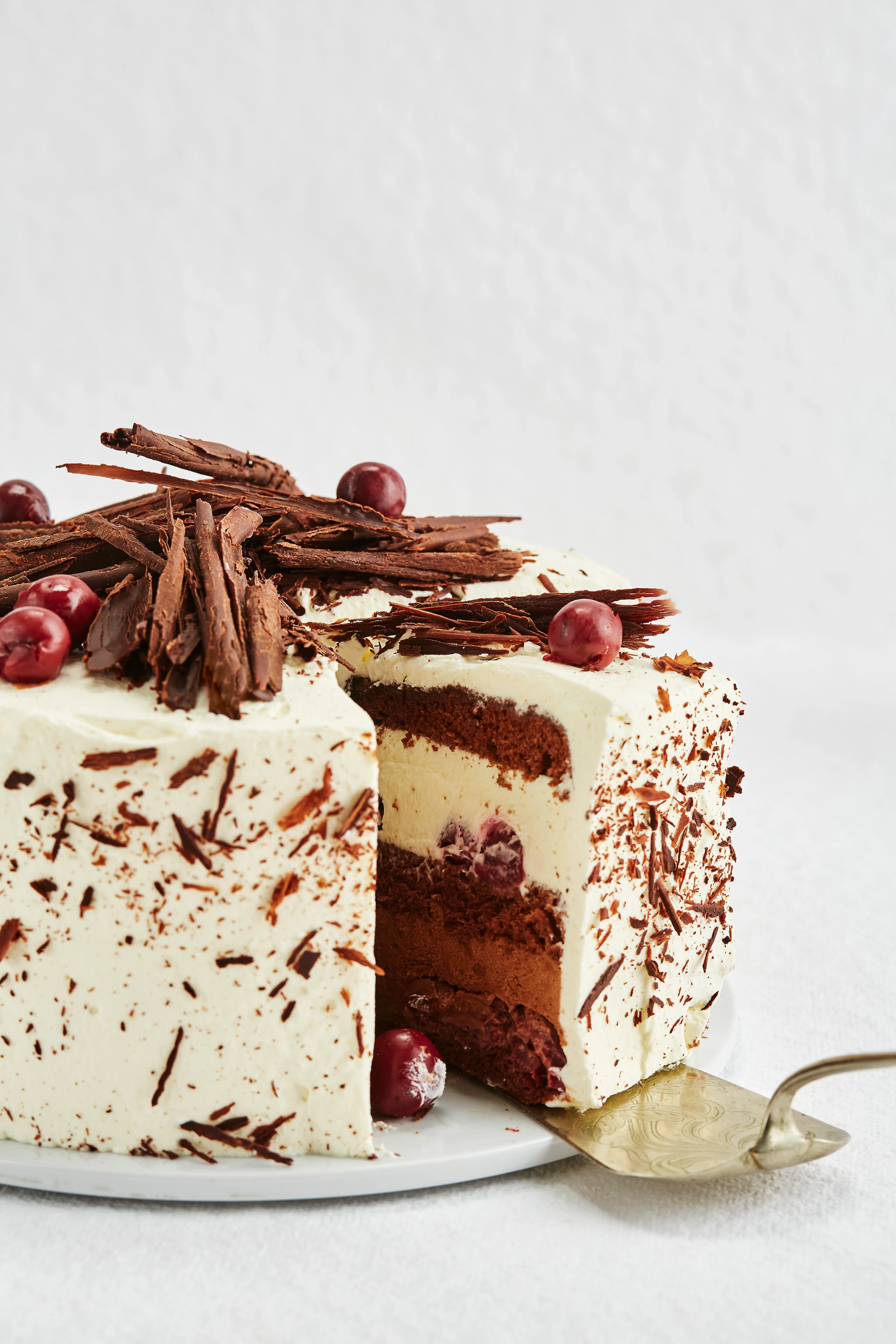 Klassische Schwarzwälder Kirschtorte