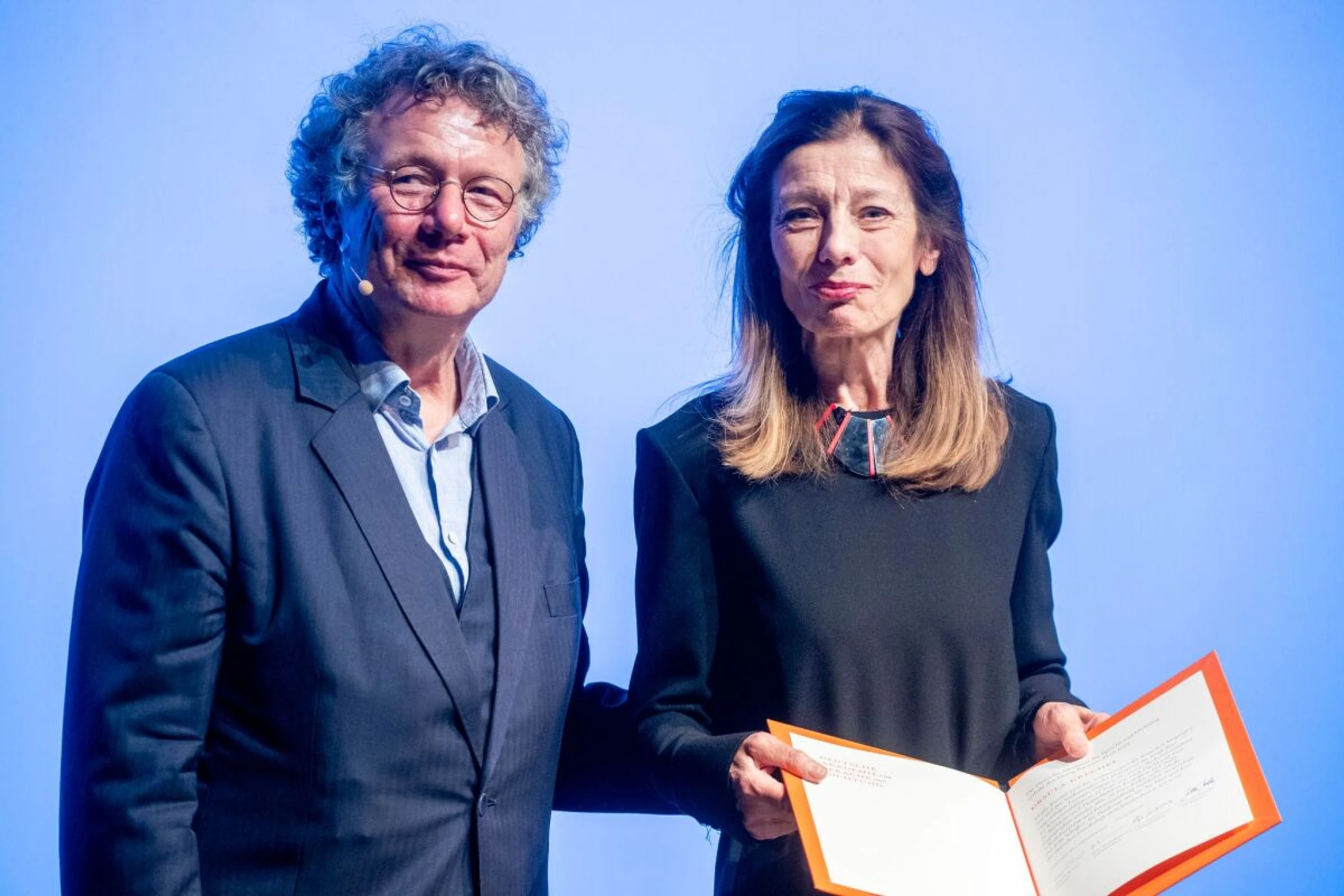 Ursula Krechel bei der Verleihung des Büchner-Preises in Darmstadt