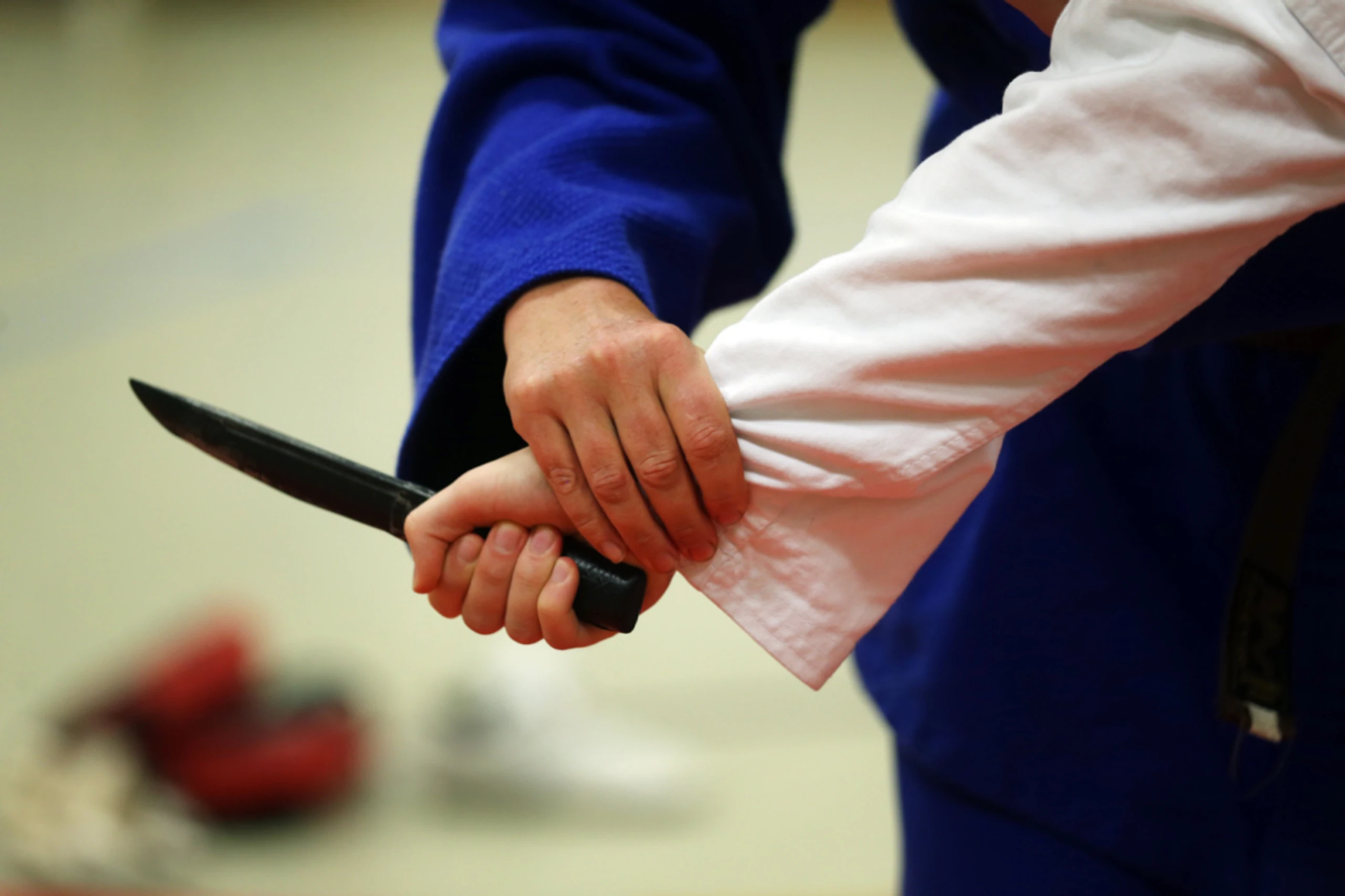 Es gibt auch Selbstverteidigungs-Arten mit Kampfkunst-Elementen