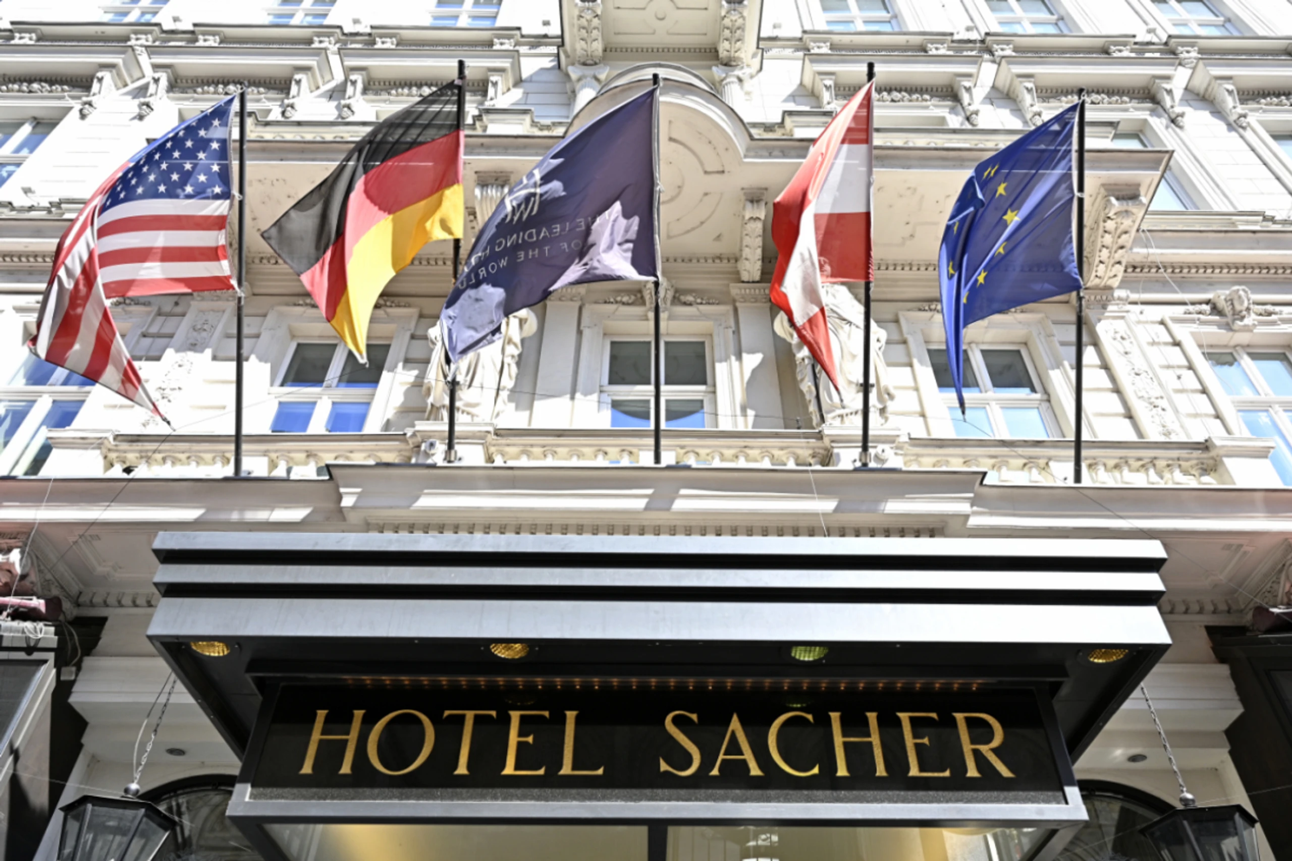 Das Hotel Sacher findet sich erstmals auf der Liste