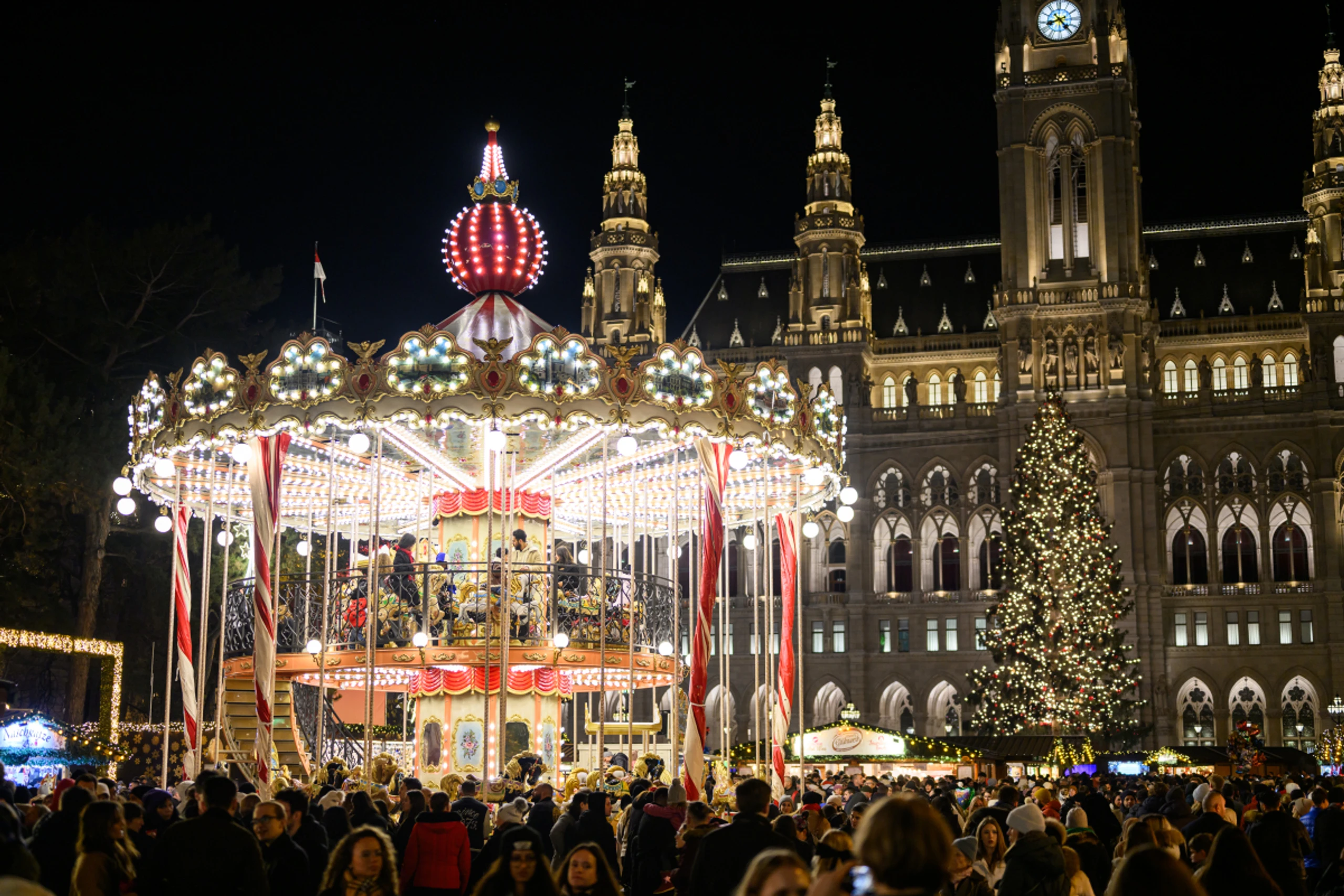 Wiener Christkindlmarkt ist einer der ältesten Top-Destinationen