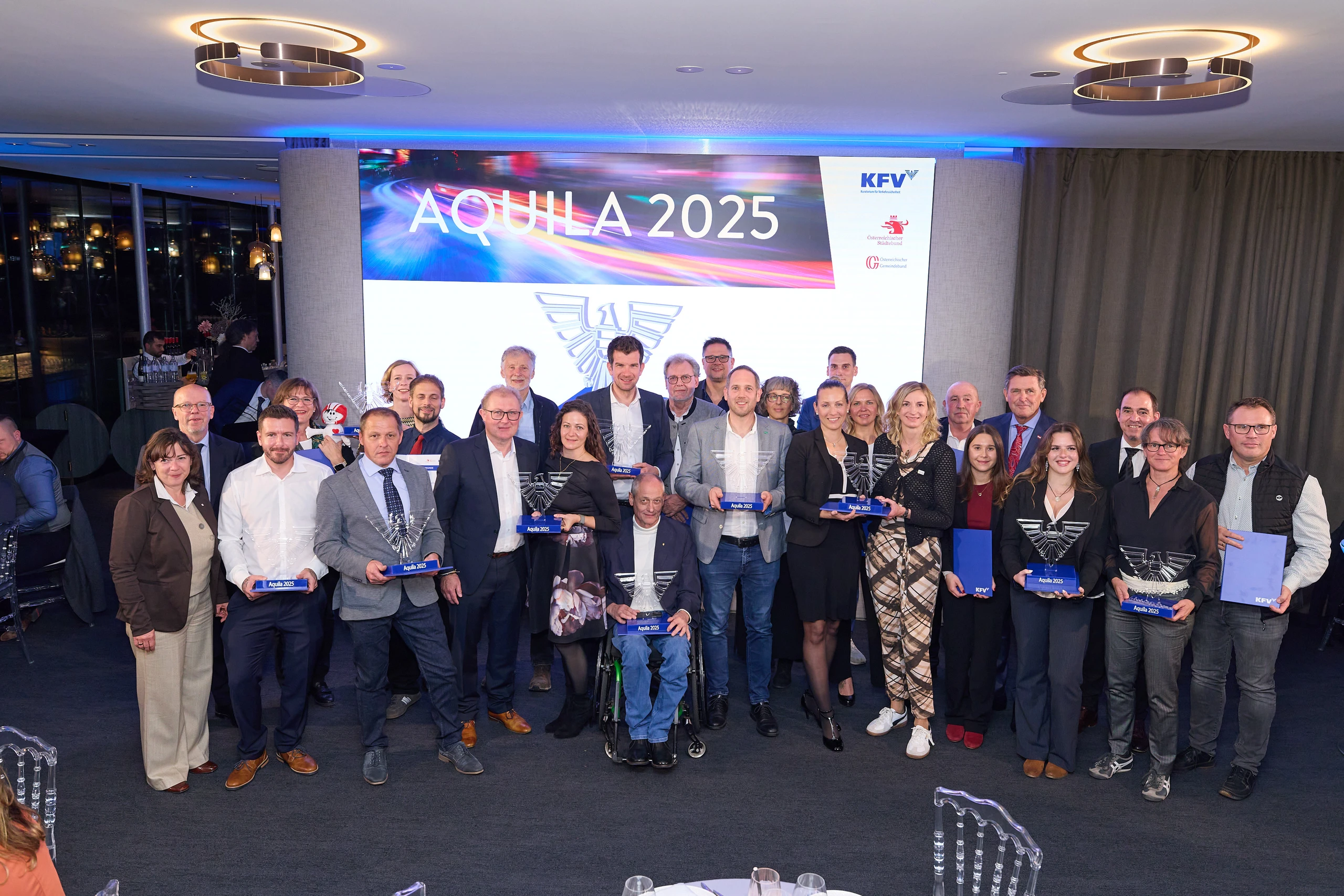 Aquila 2025: Österreichischer Verkehrssicherheitspreis zeichnet Engagement und Zivilcourage aus