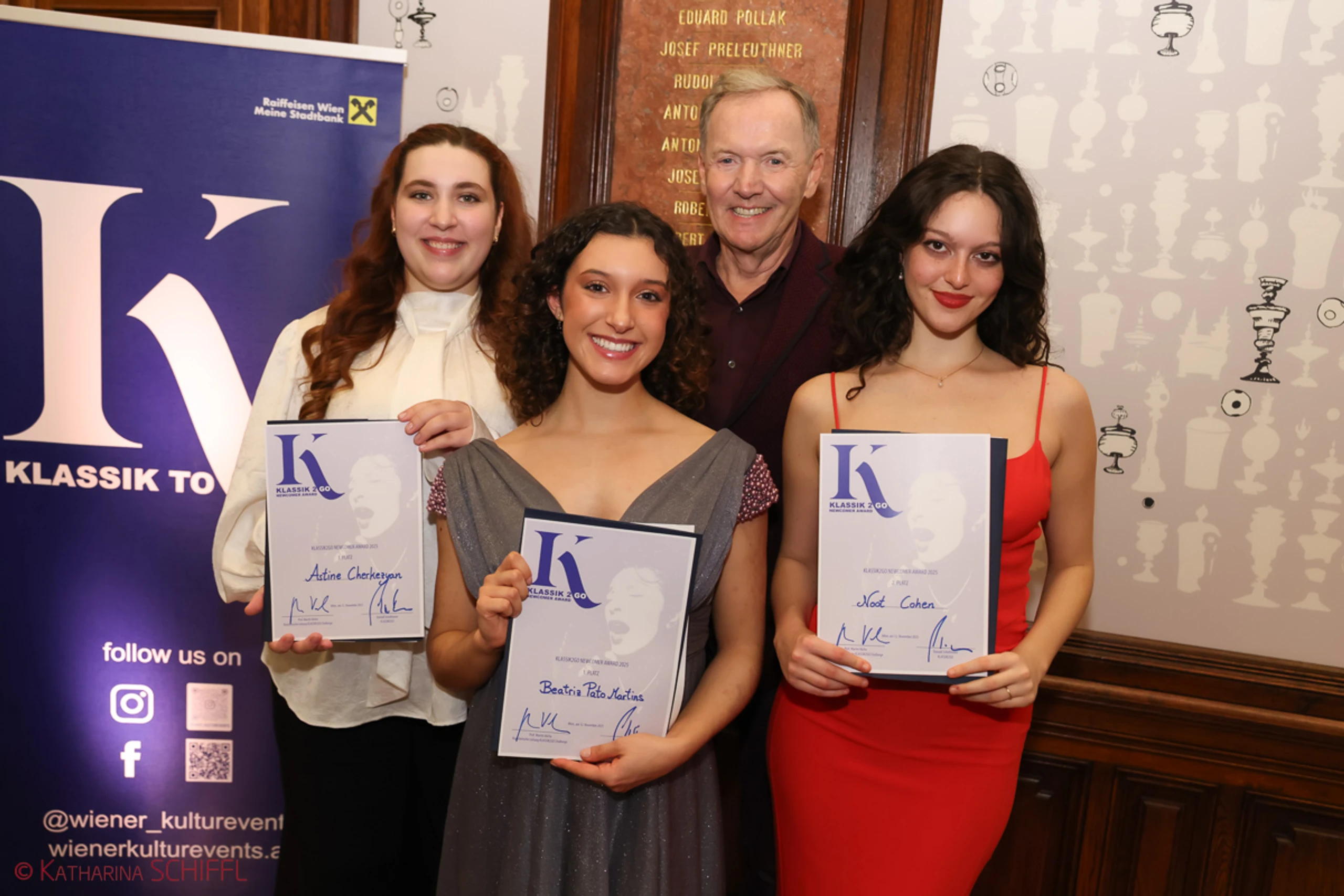 Klassik2go Newcomer Award 2025: Publikum kürt drei Siegerinnen im Künstlerhaus