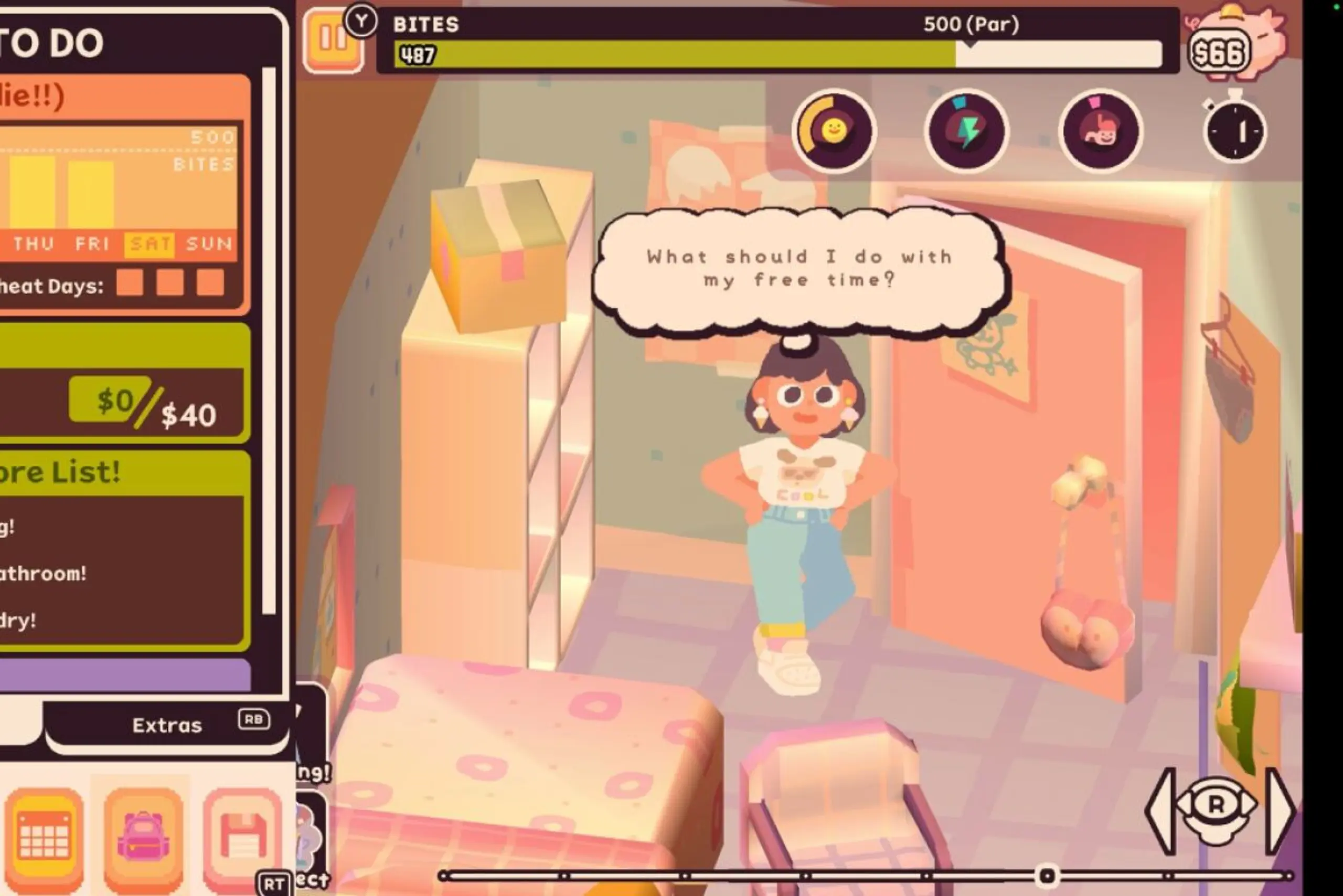 Die Mutter aller Fragen - und zwar die nach der Freizeitgestaltung