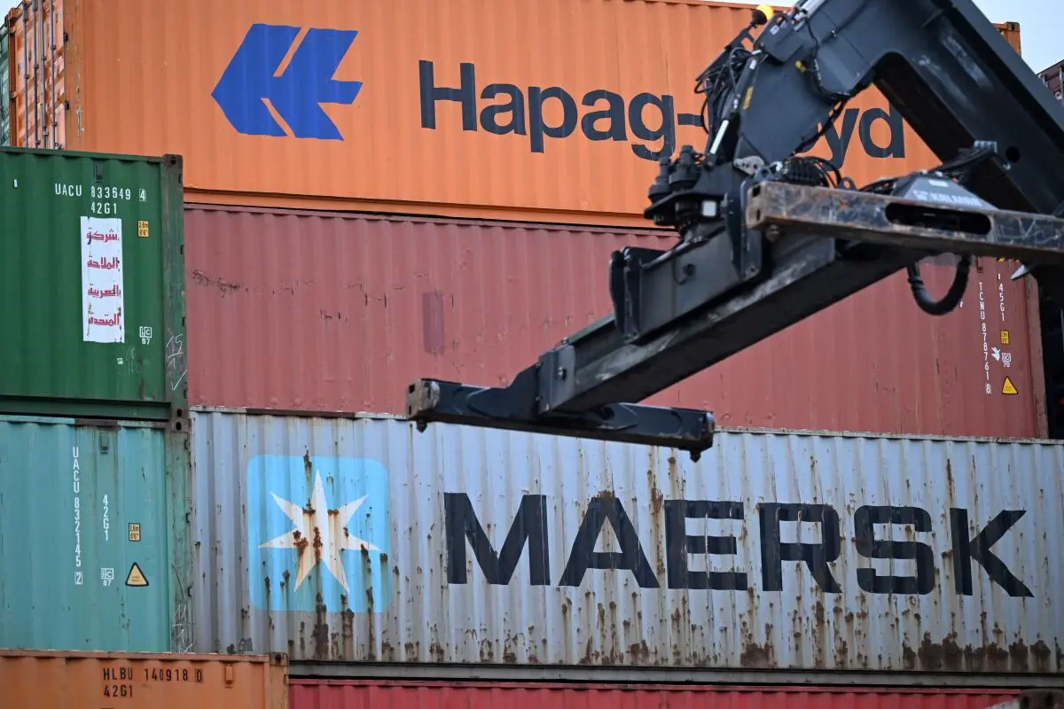 © APA/APA/AFP/KIRILL KUDRYAVTSEV Staubedingte Kosten belasteten deutsche Container-Reederei