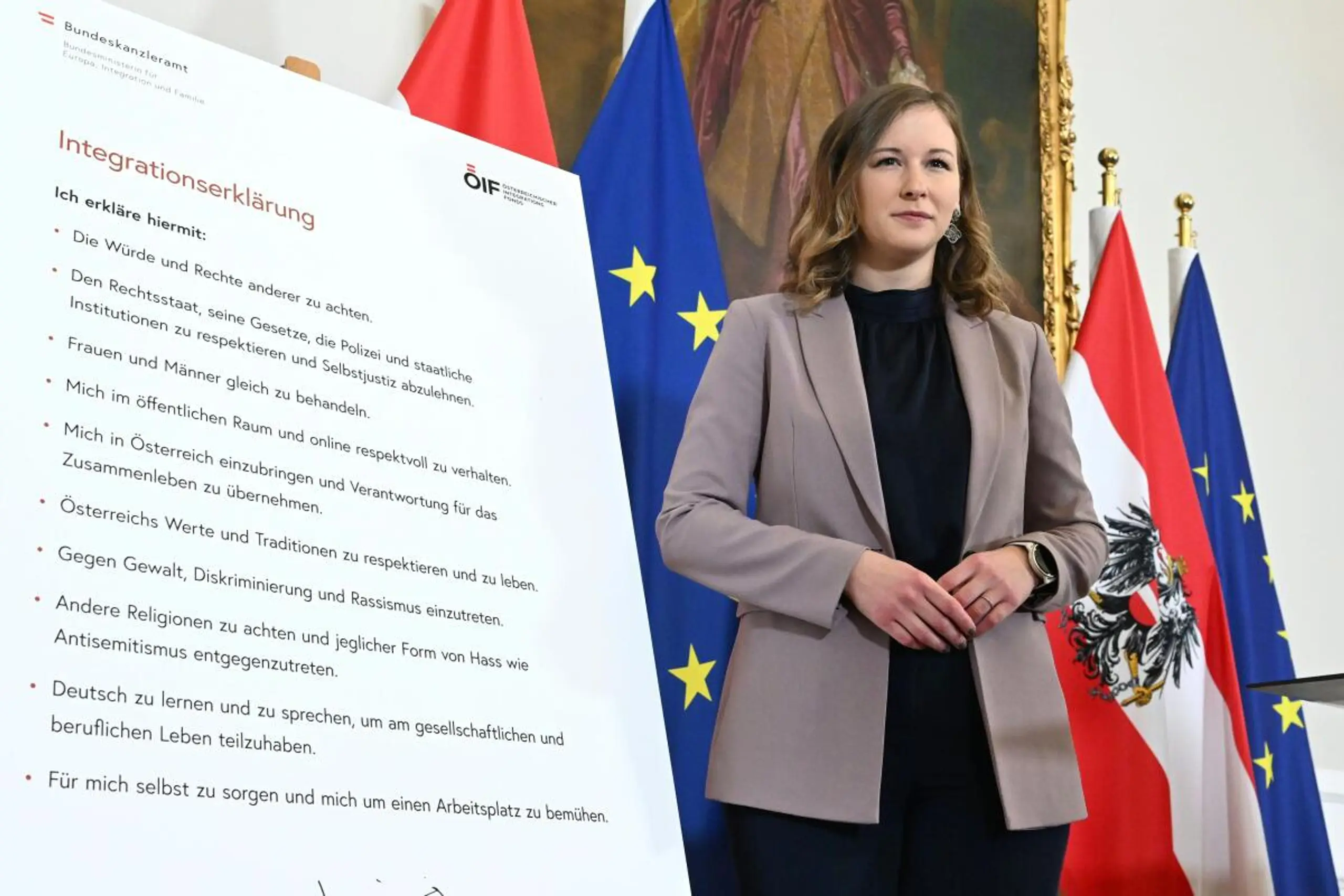 Die zehn Gebote für Flüchtlinge