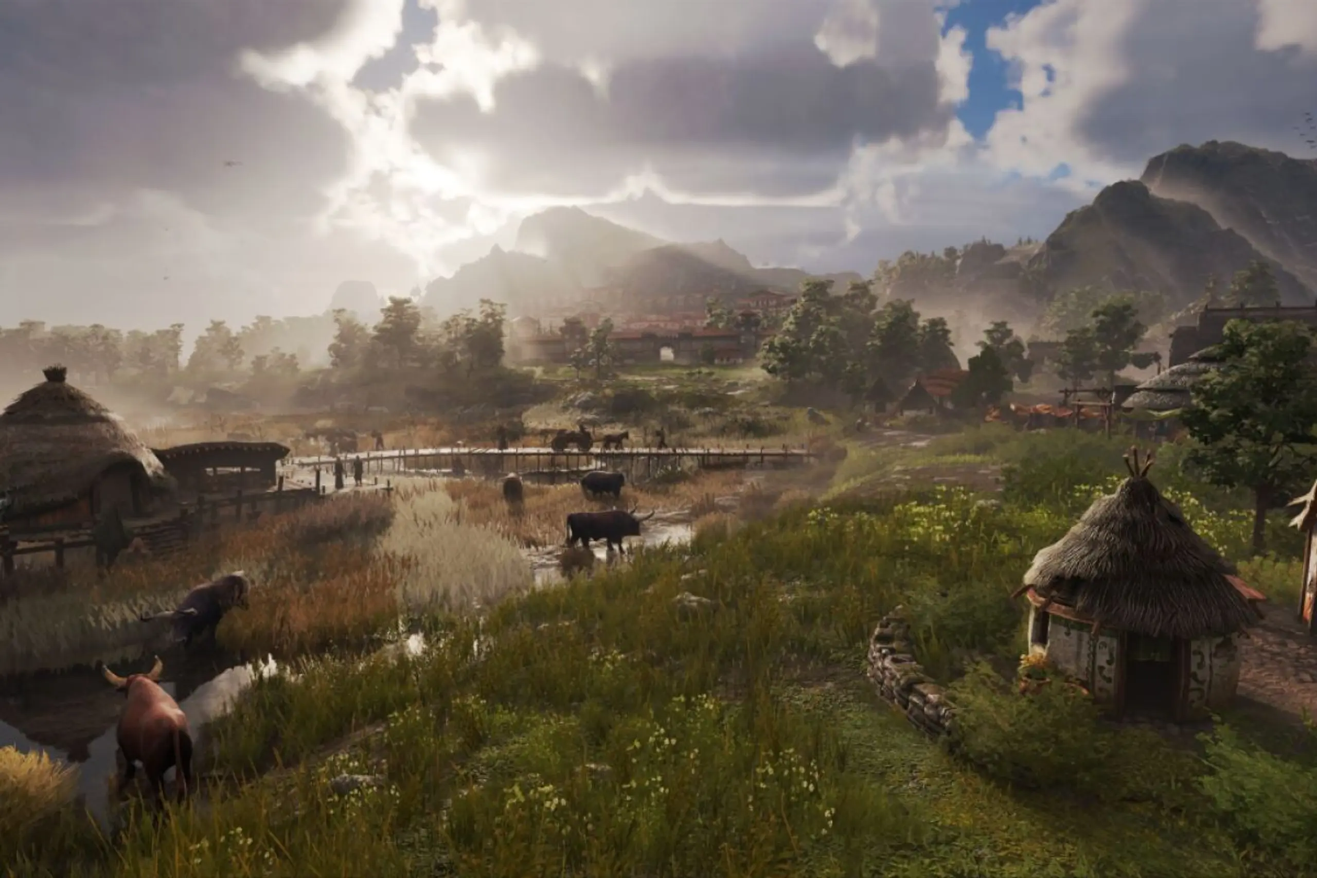 Im späteren Spielverlauf geht es in die keltische Provinz Albion