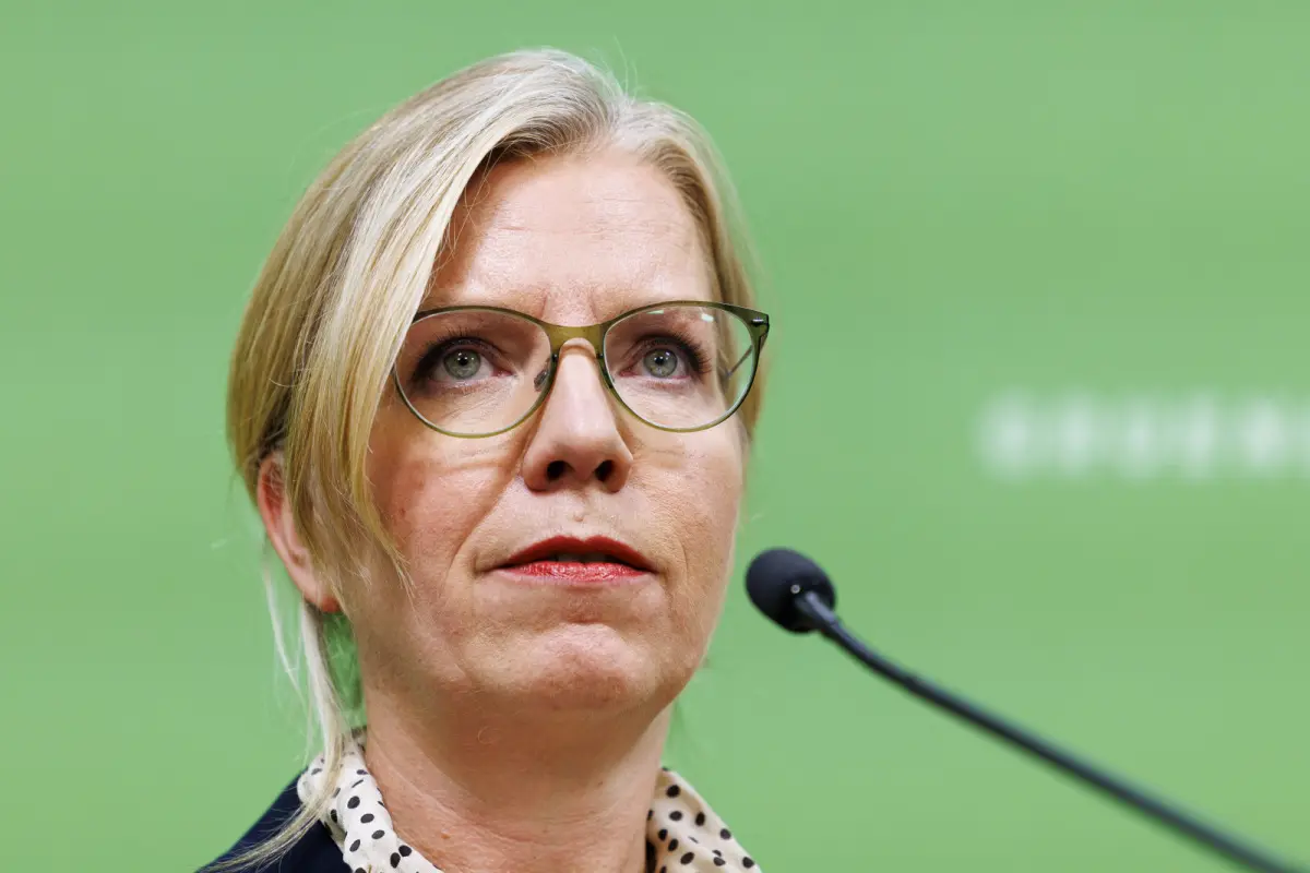 © APA/APA/TOBIAS STEINMAURER/TOBIAS STEINMAURER Gewessler bei einer Pressekonferenz Ende September