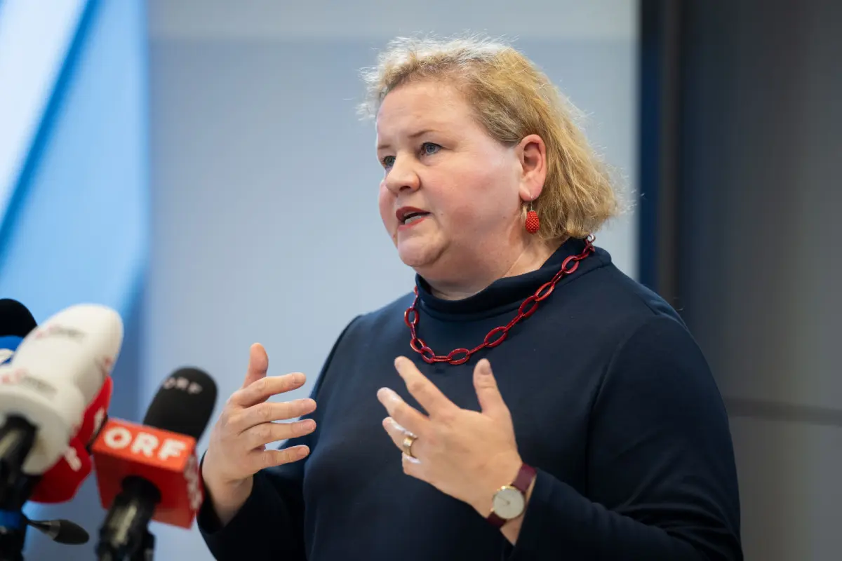 © APA/APA/GEORG HOCHMUTH/GEORG HOCHMUTH Gesundheitsministerin Korinna Schumann (SPÖ)