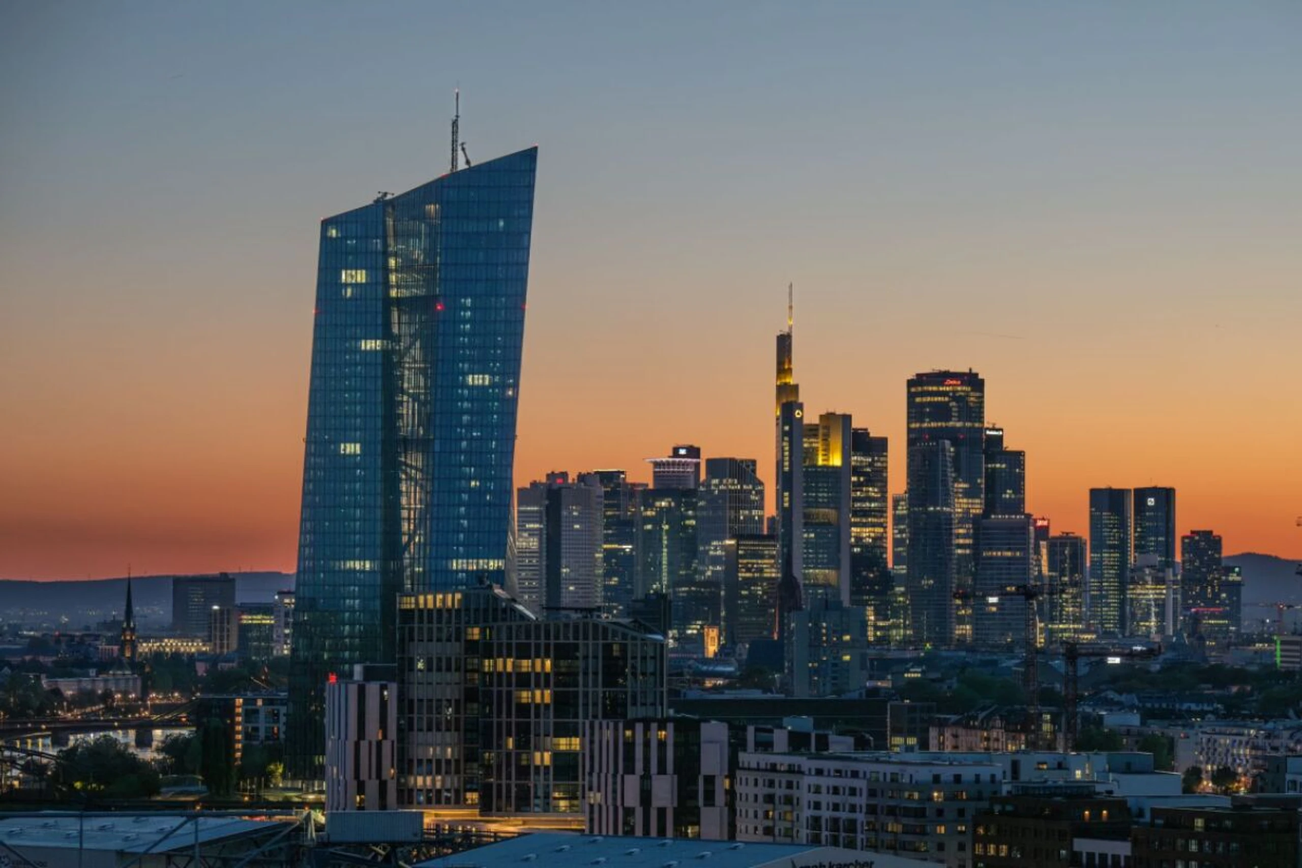 ++ ARCHIVBILD ++ EZB: Wirtschaftsentwicklung im Euroraum wie erwartet