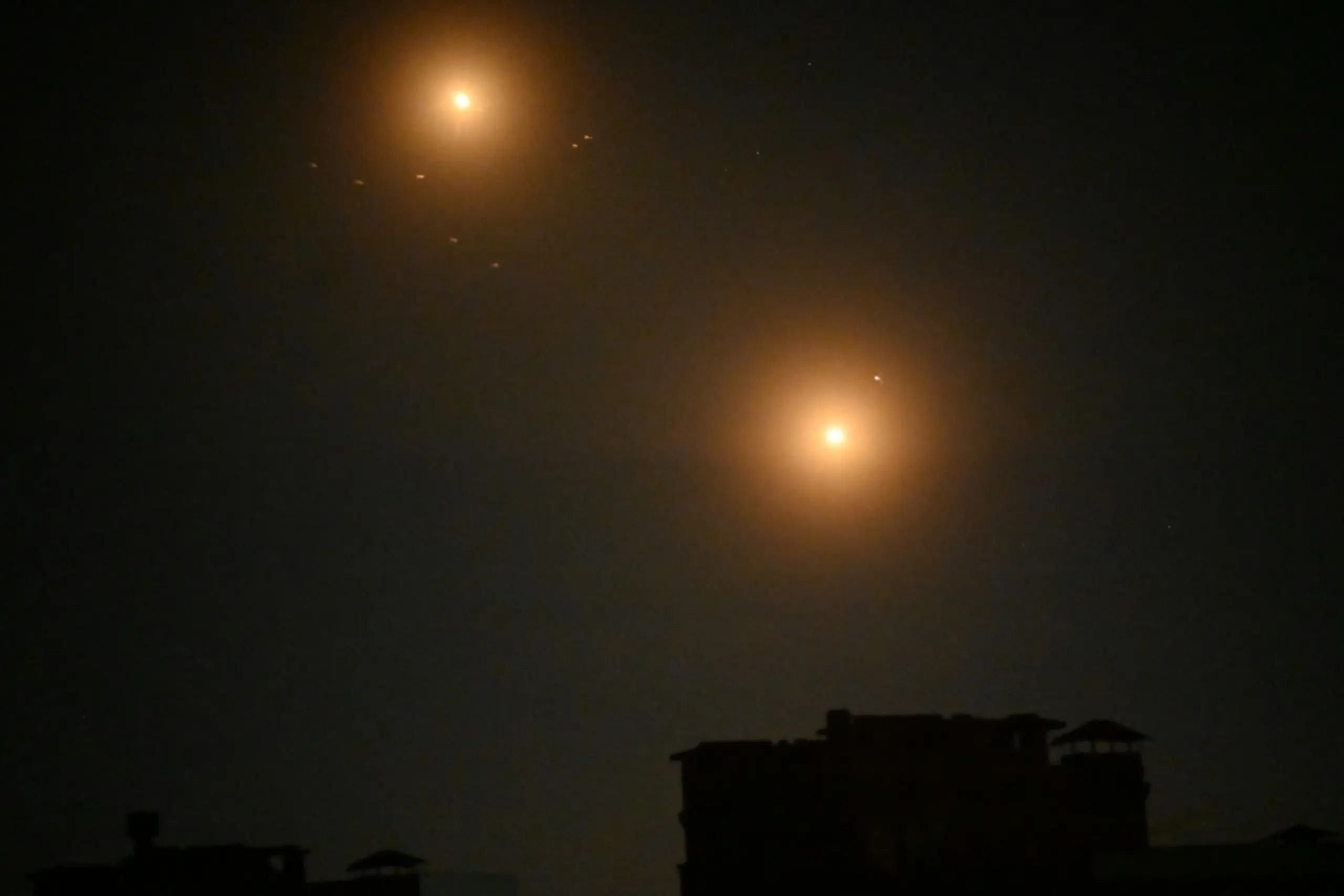 Wieder heftige Drohnenangriffe in der Nacht (Archivbild)