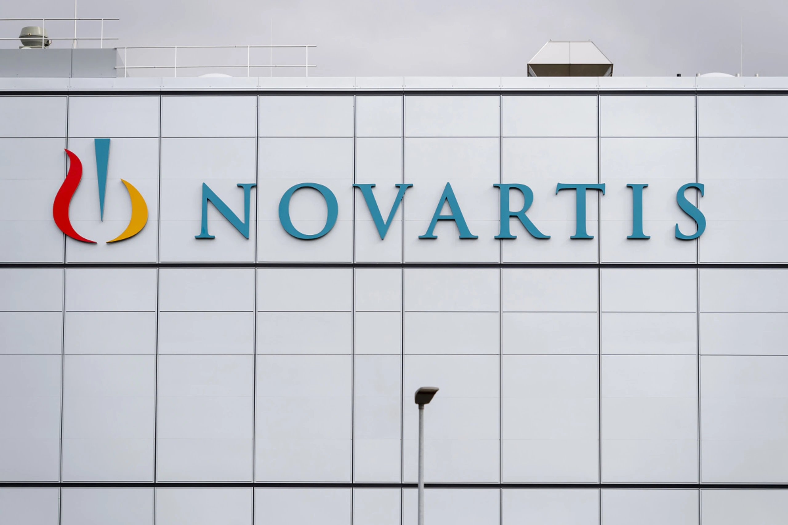 Logo des Schweizer Pharmakonzerns Novartis
