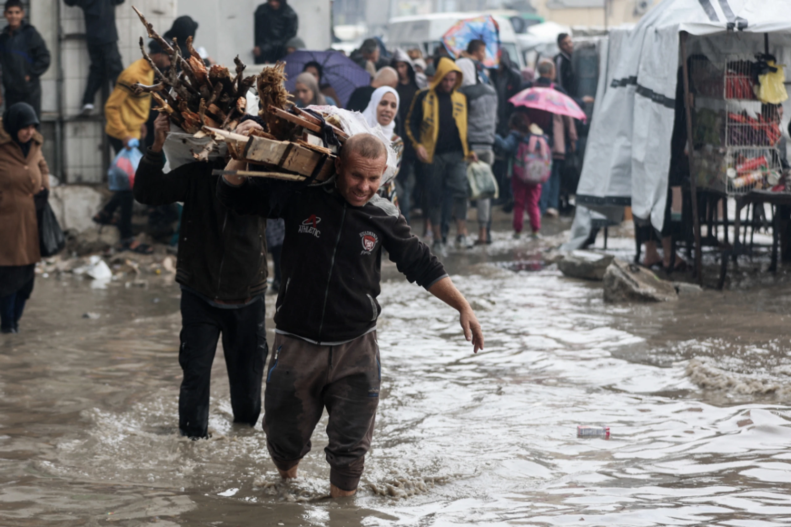 Heftige Regenfälle sorgen für Hochwasser im Gazastreifen