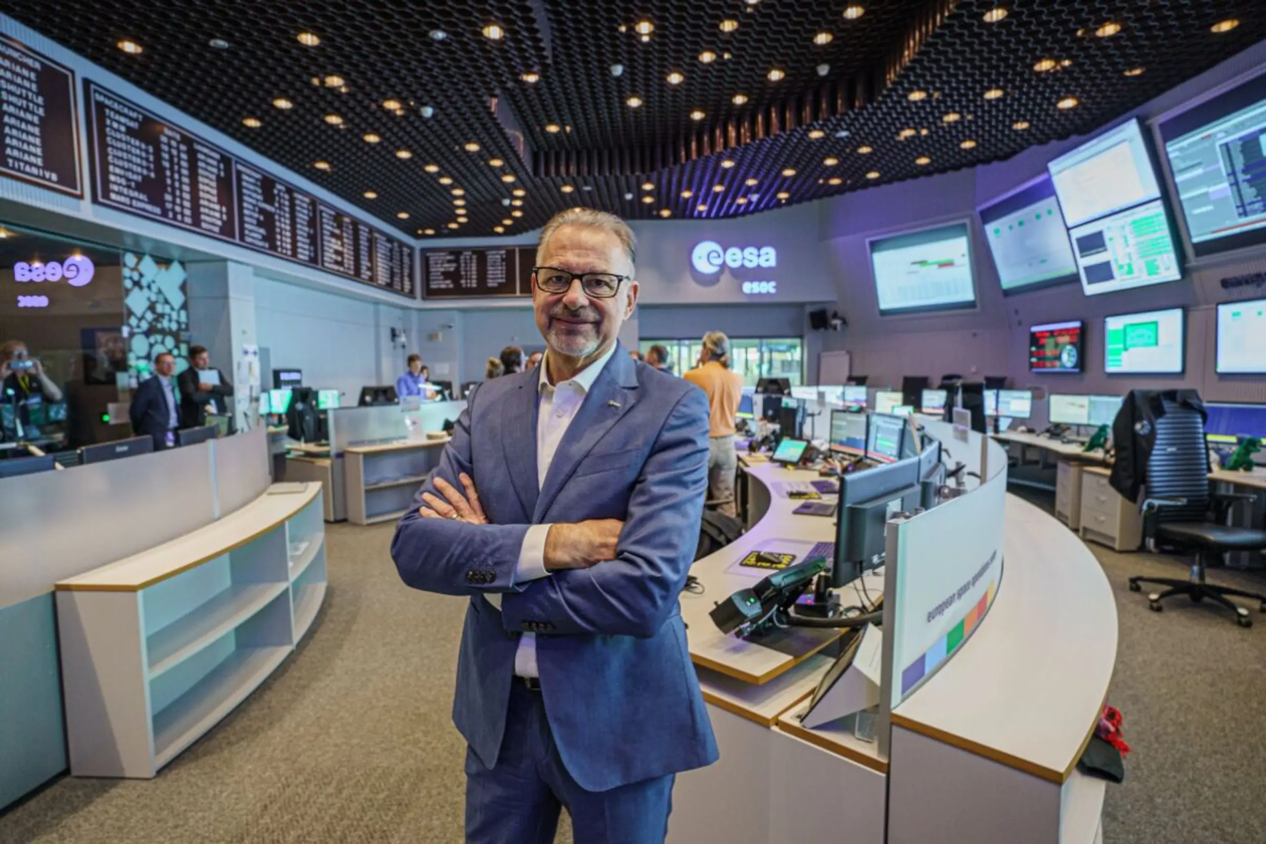 ++ ARCHIVBILD ++ ESA-Chef Aschbacher ortet "ziemlich außergewöhnliche" Einigung