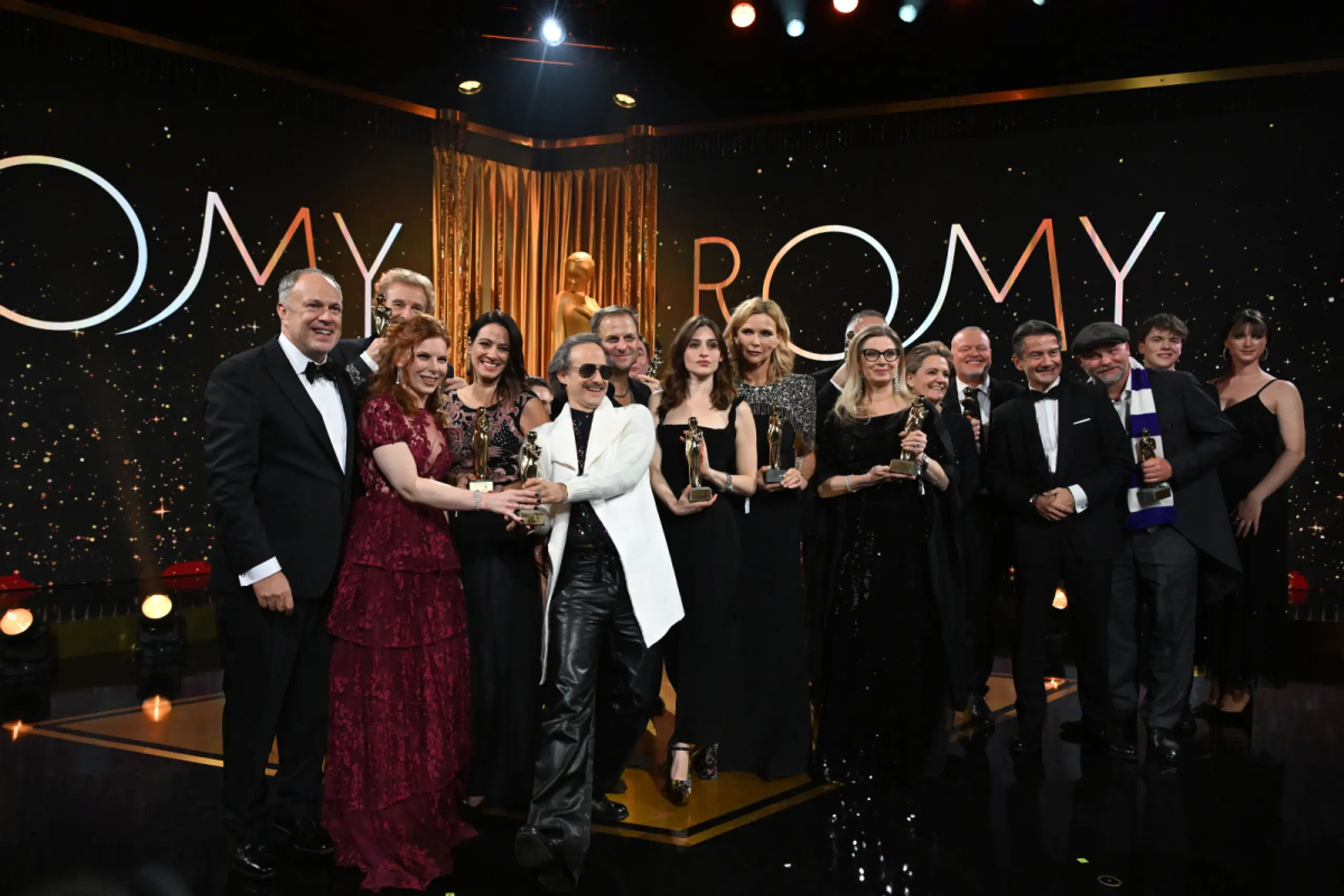 Die Preisträgerinnen und Preisträger des Abends