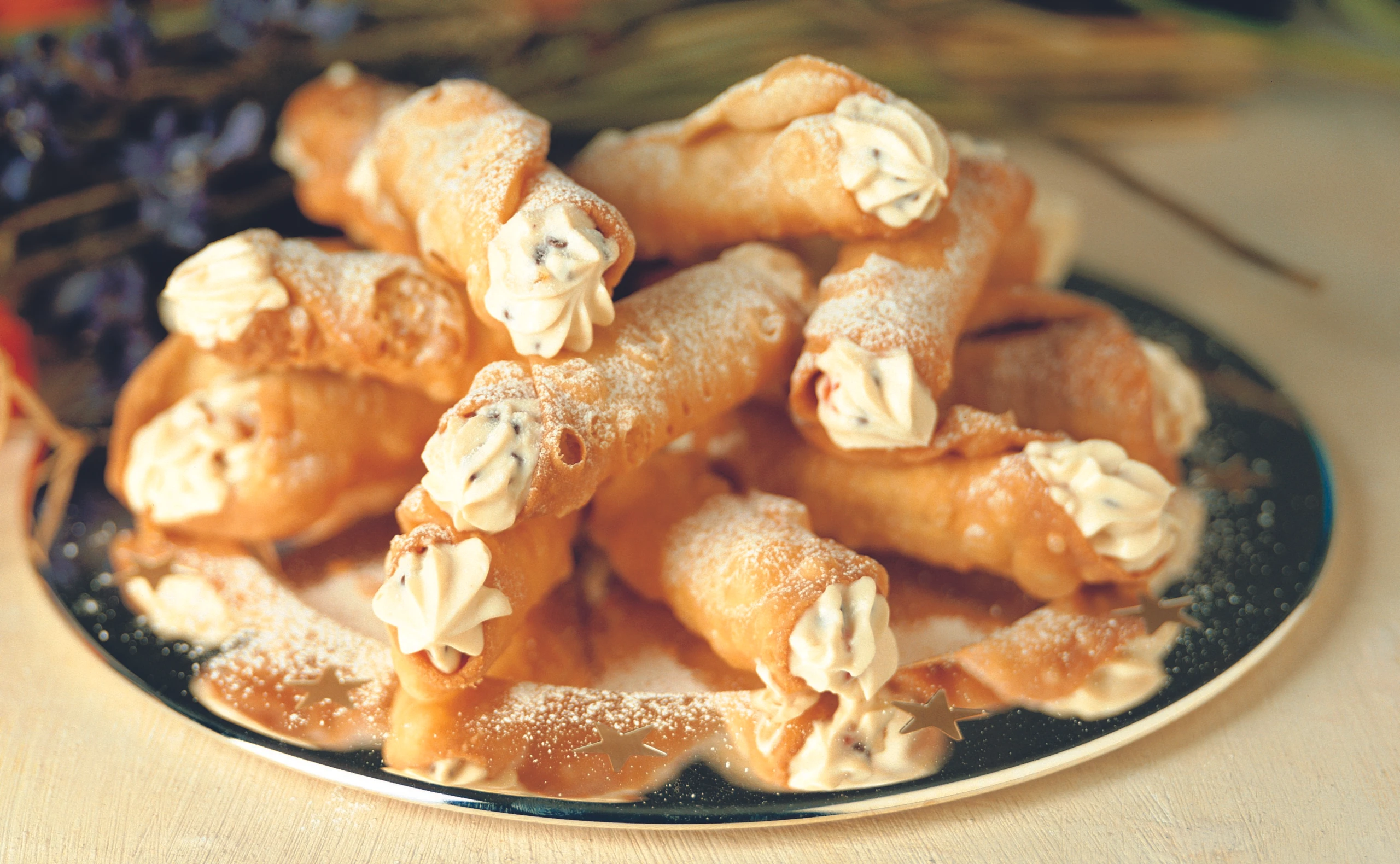 Klassische sizilianische Cannoli