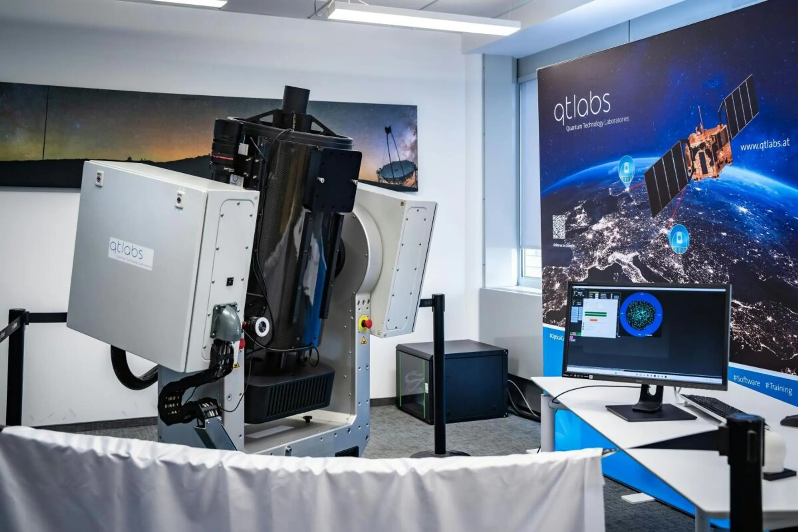 qtlabs ist auf weltraumbasierte Quantenkryptographie spezialisiert