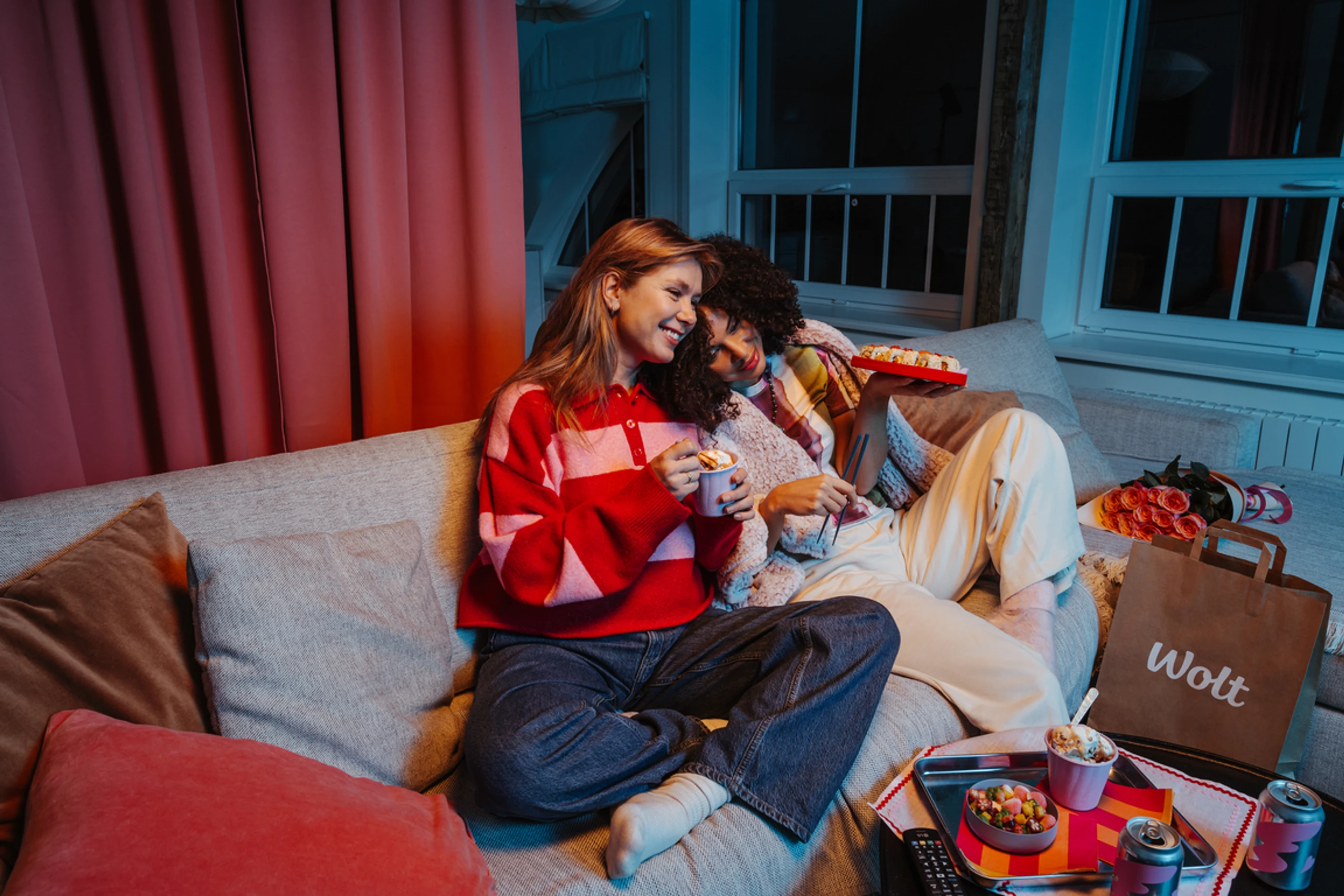 © Wolt Blurred image background