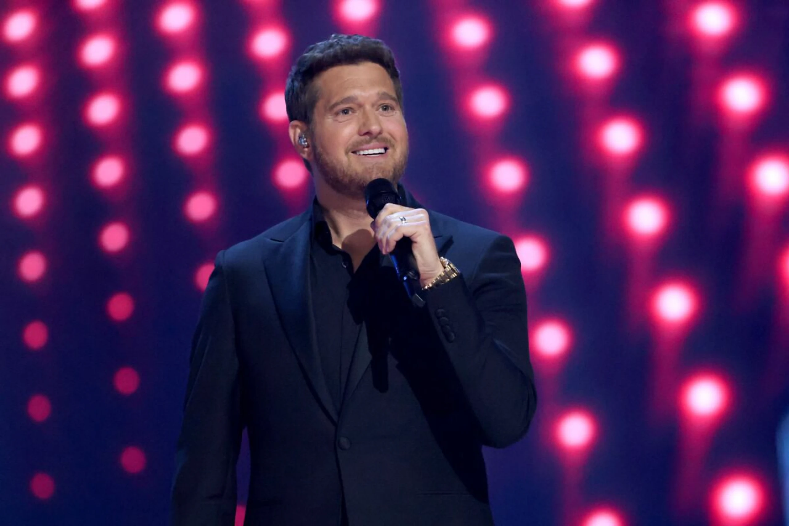 Michael Bublé bei einem Auftritt in Vancouver