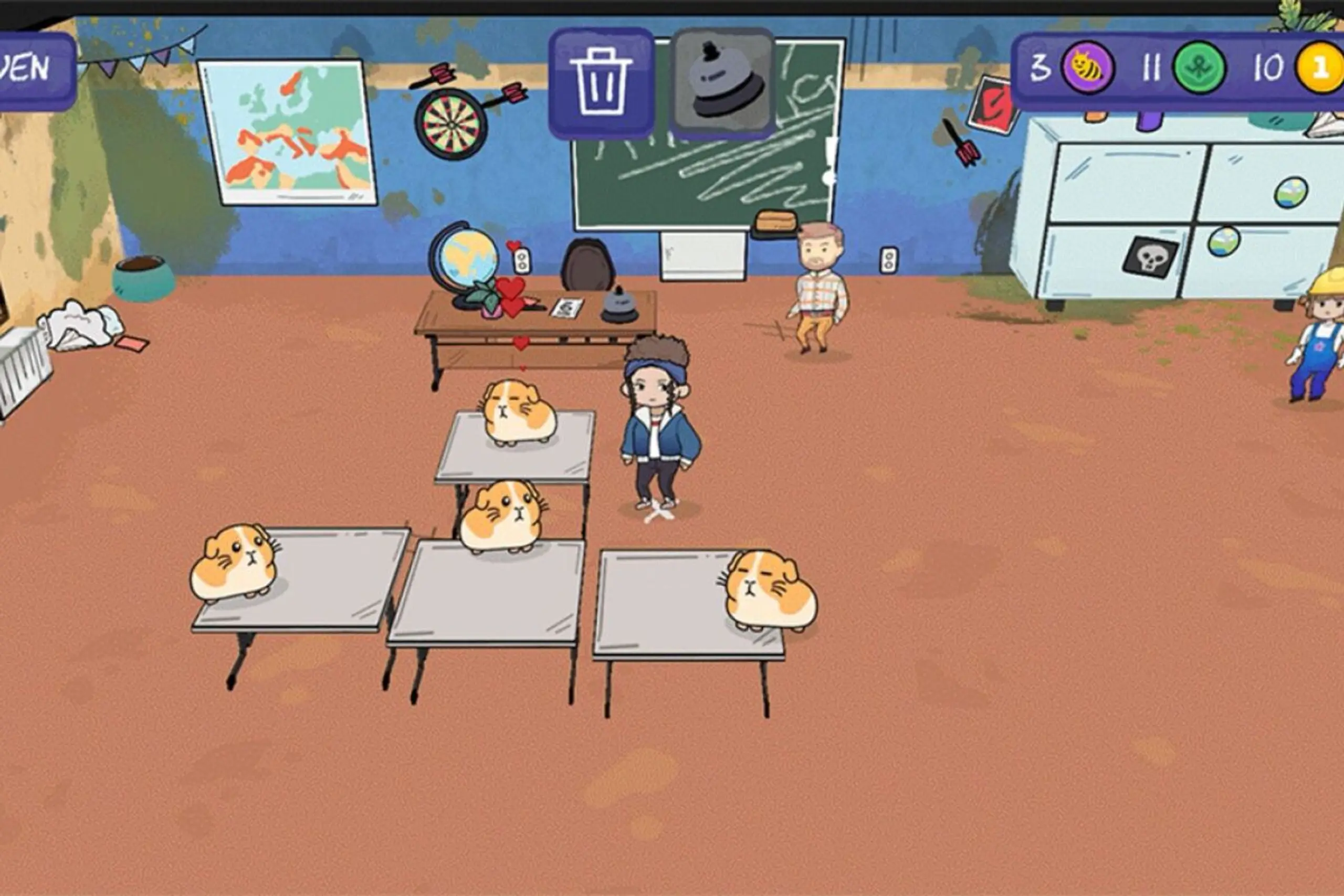 Mit den gesammelten Ressourcen lässt sich der Klassenraum aufpimpen