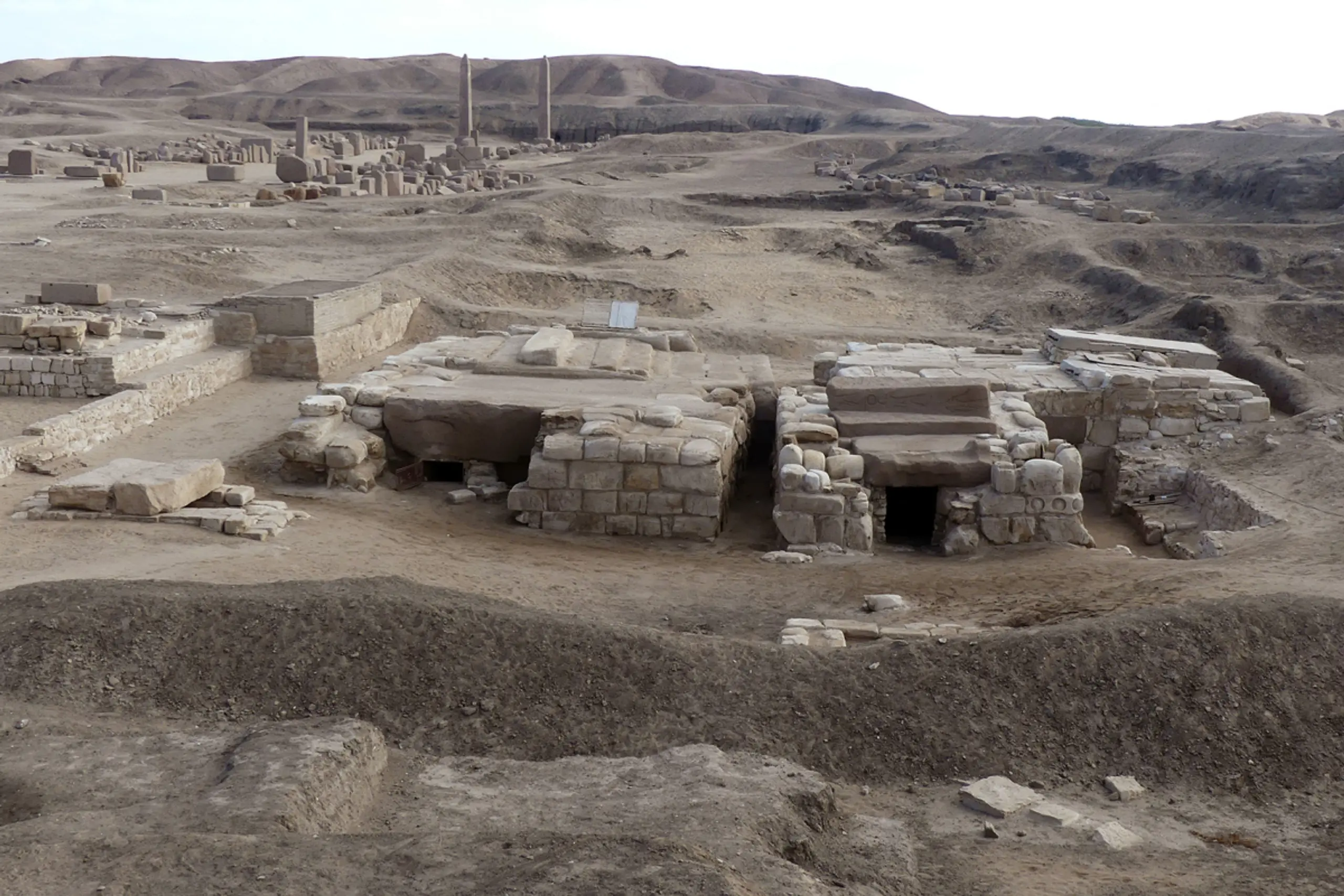 Statuetten-Funde in königlichen Nekropole von Tanis