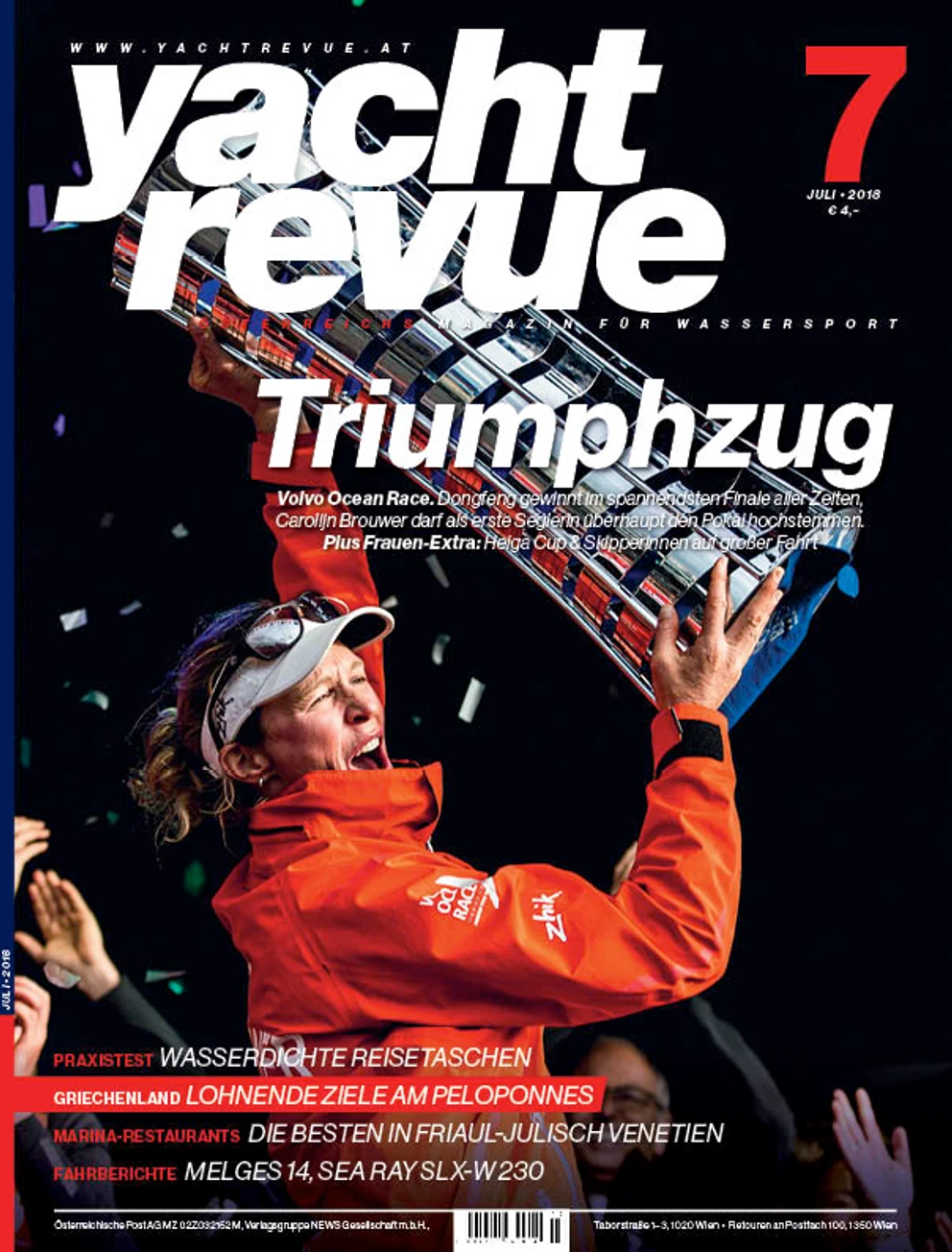 yachtrevue.at Ausgabe - Juli 2018