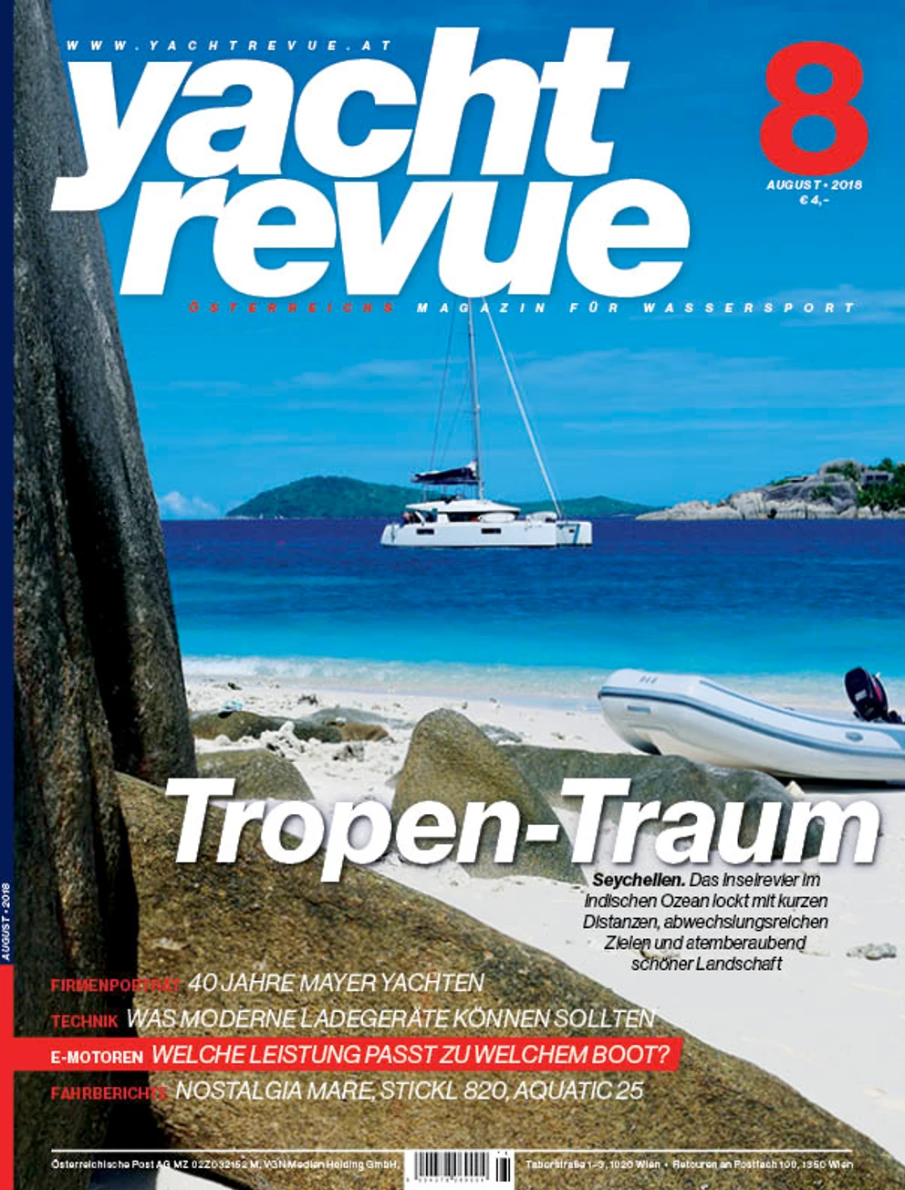 yachtrevue.at Ausgabe - August 2018