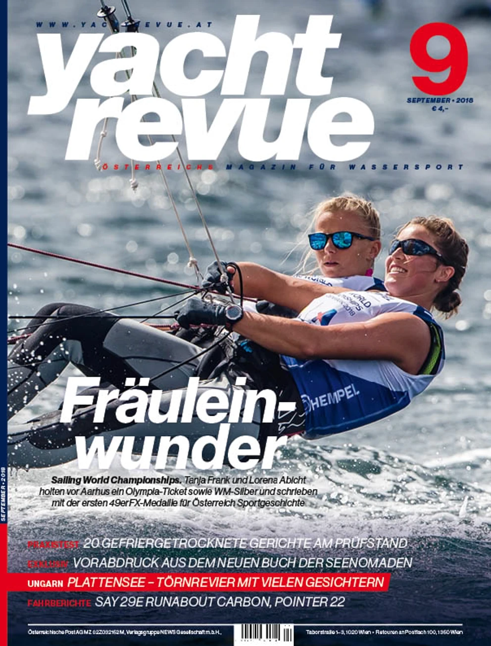 yachtrevue.at Ausgabe - September 2018