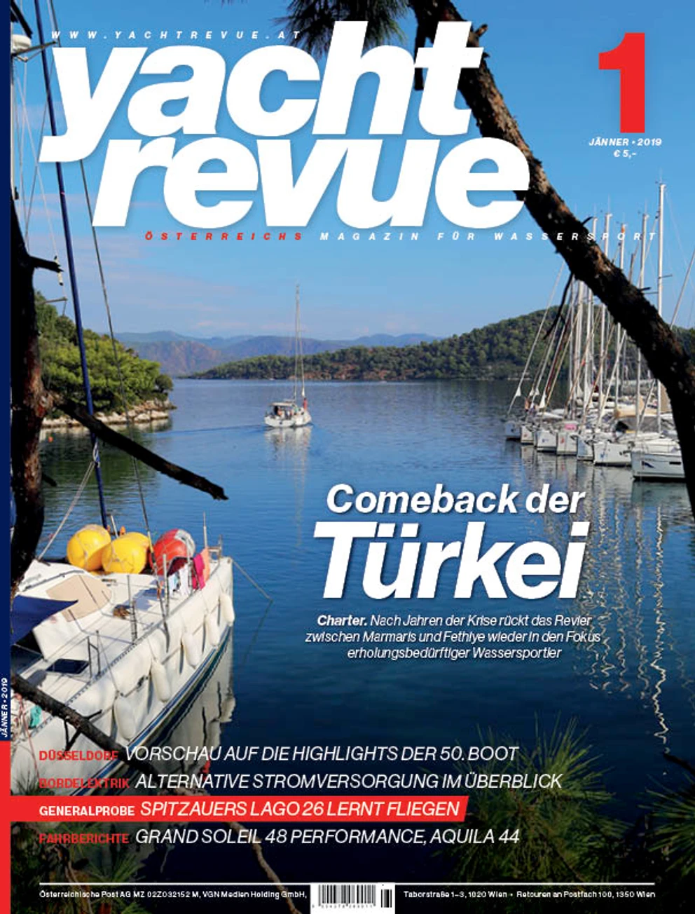 yachtrevue.at Ausgabe - Jänner 2019