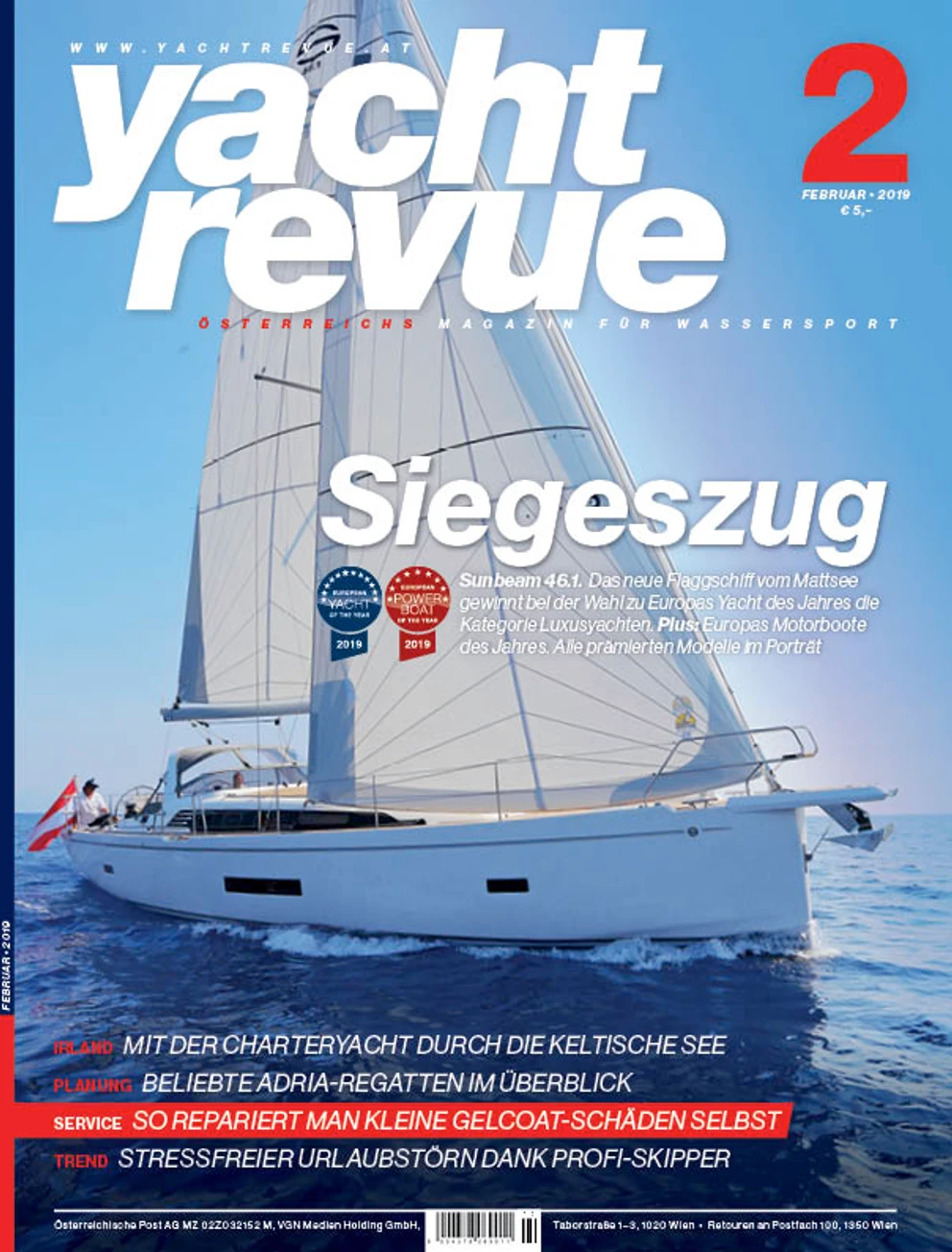 yachtrevue.at Ausgabe - Februar 2019