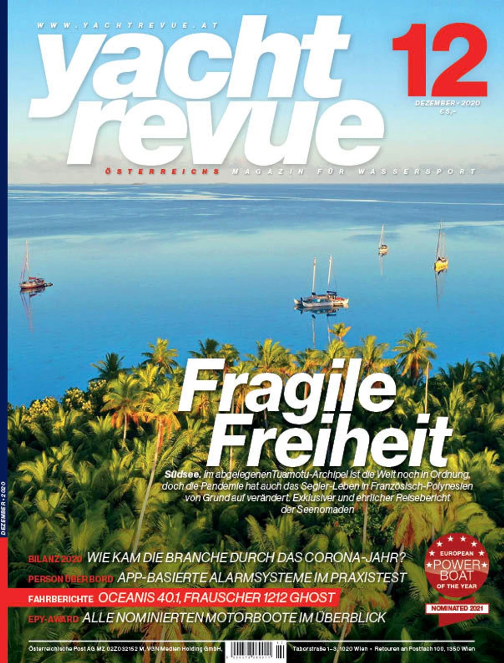 yachtrevue.at Ausgabe - Dezember 2020