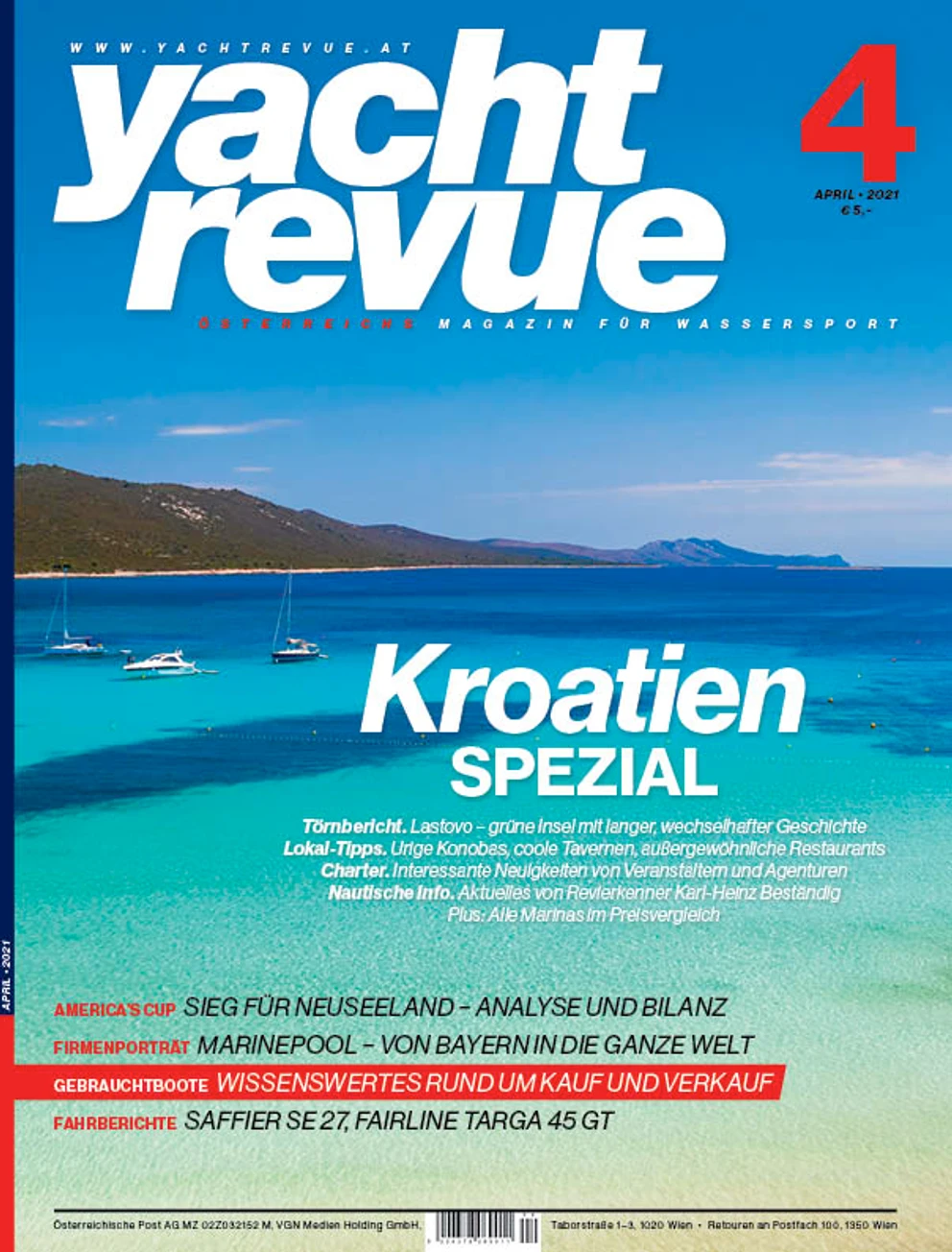 yachtrevue.at Ausgabe - April 2021