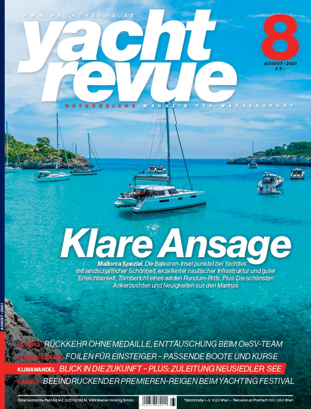 yachtrevue.at Ausgabe - August 2021