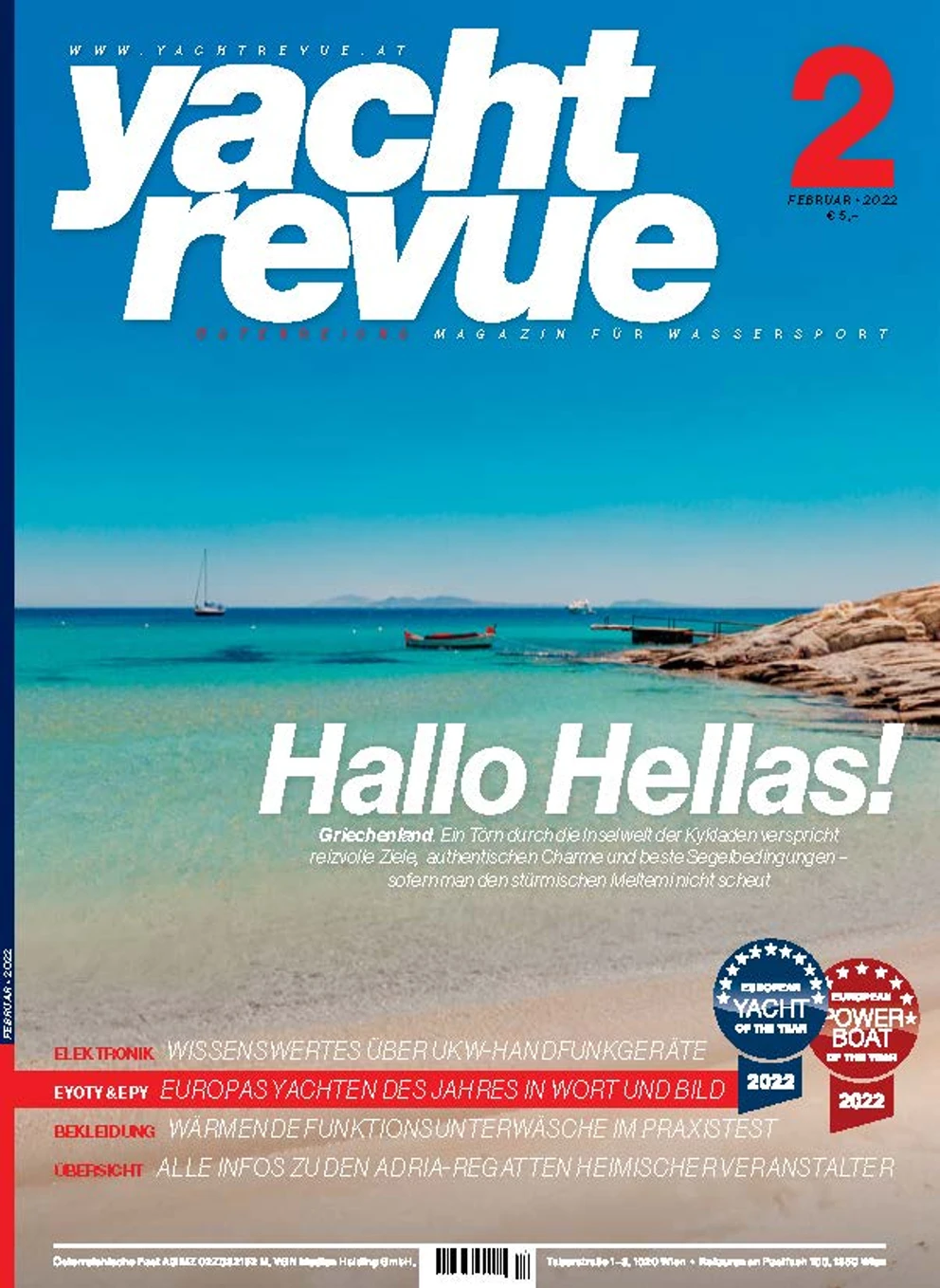 yachtrevue.at Ausgabe - Februar 2022