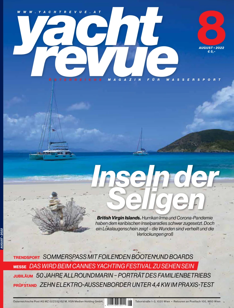 yachtrevue.at Ausgabe - August 2022