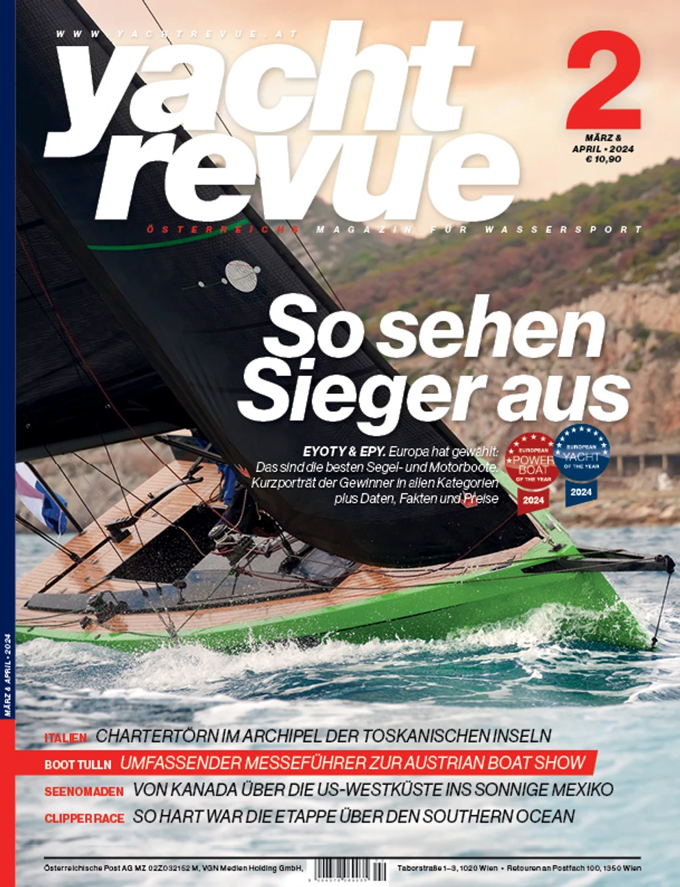 yachtrevue.at Ausgabe - MärzApril 2024