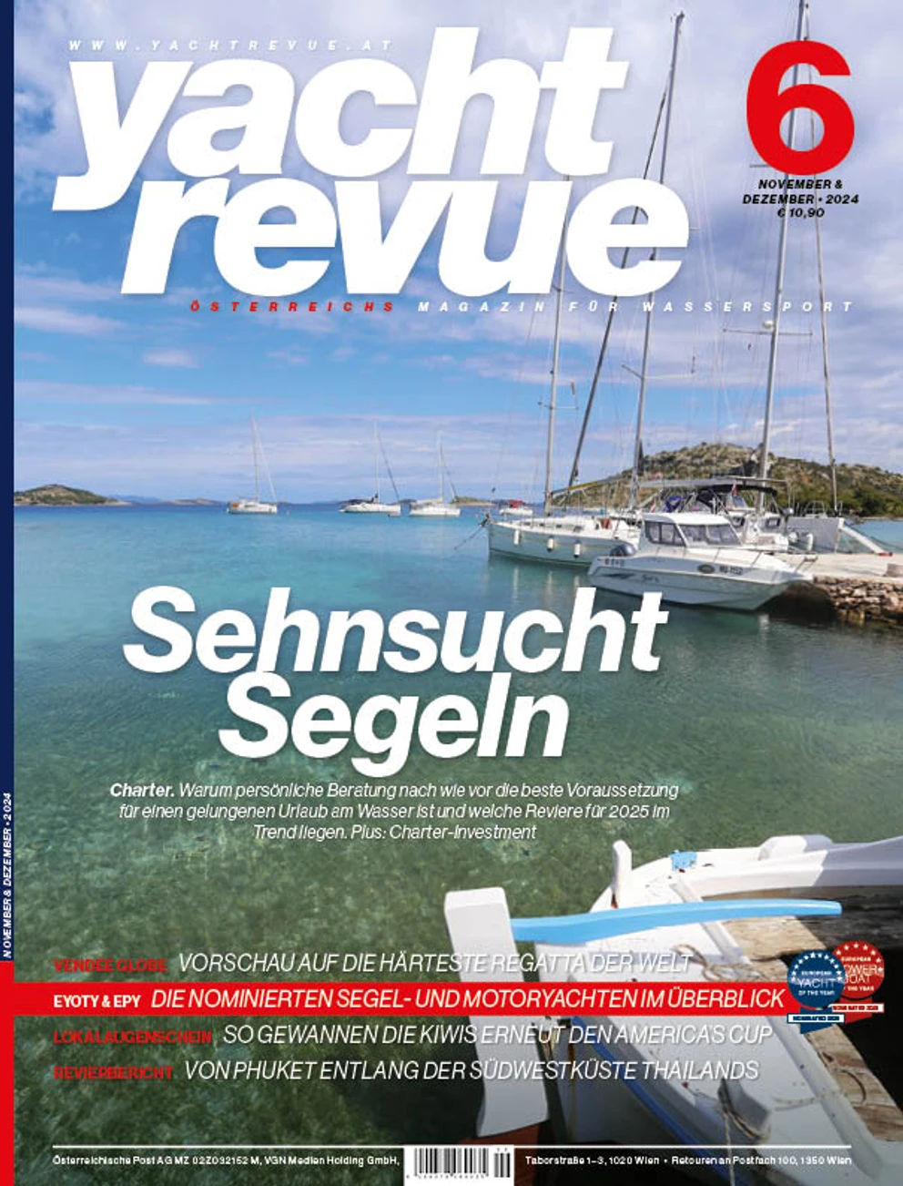 yachtrevue.at Ausgabe - NovemberDezember2024