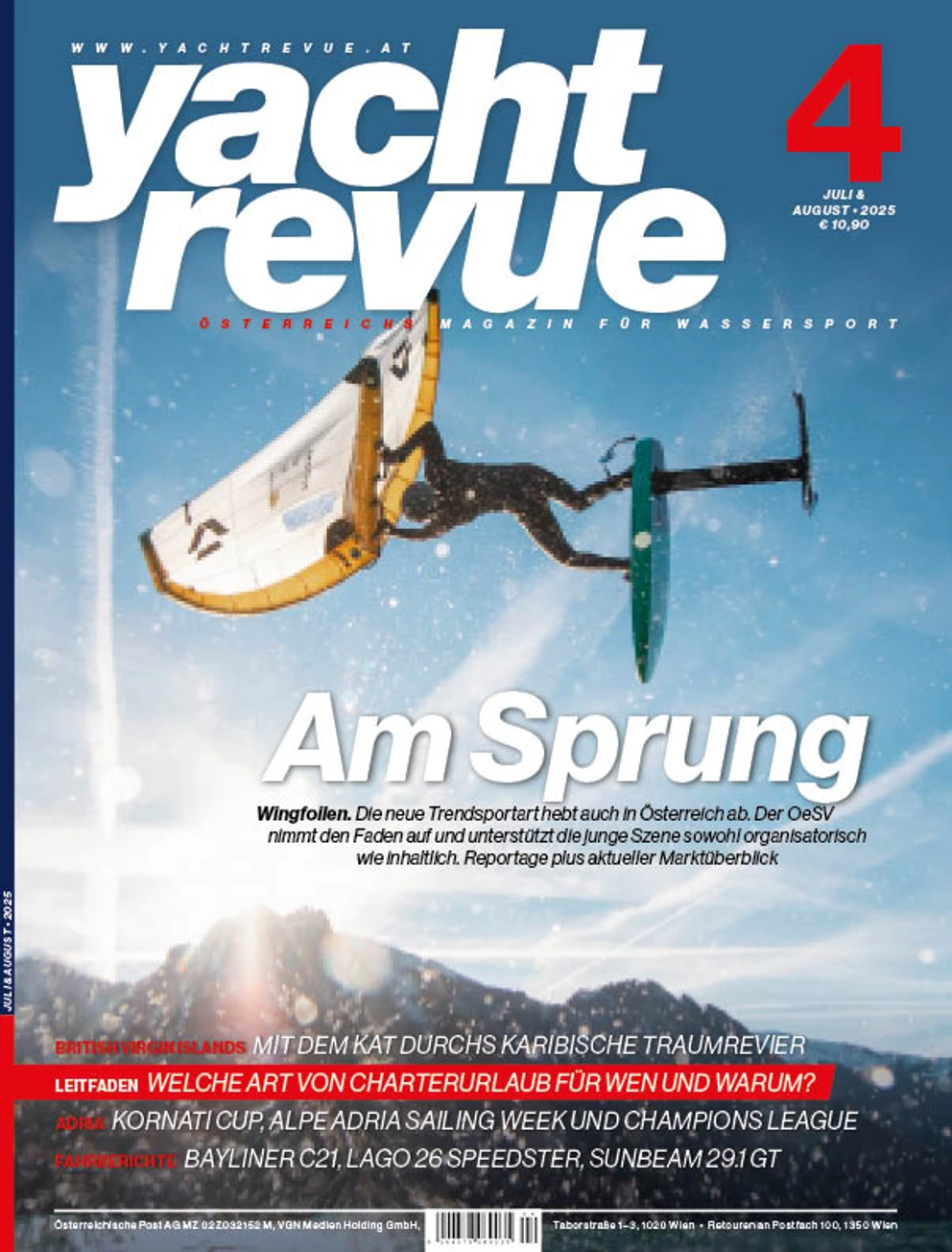 yachtrevue.at Ausgabe - JuliAugust2025