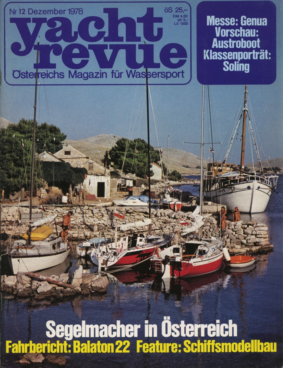 yachtrevue.at Ausgabe - Dezember 1978